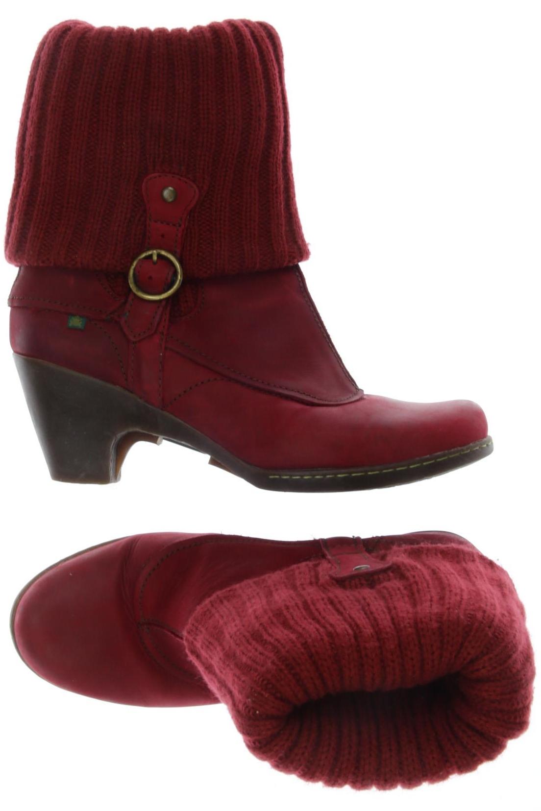 

El Naturalista Damen Stiefelette, rot, Gr. 39