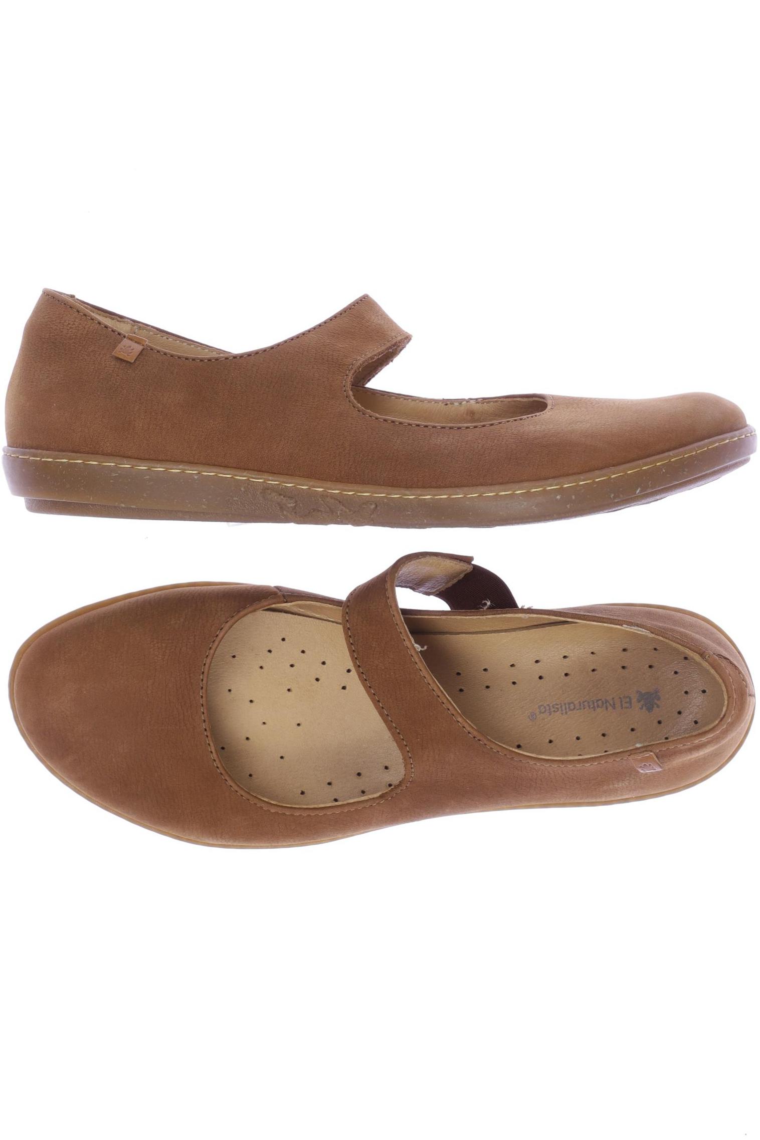 

El Naturalista Damen Ballerinas, braun, Gr. 40