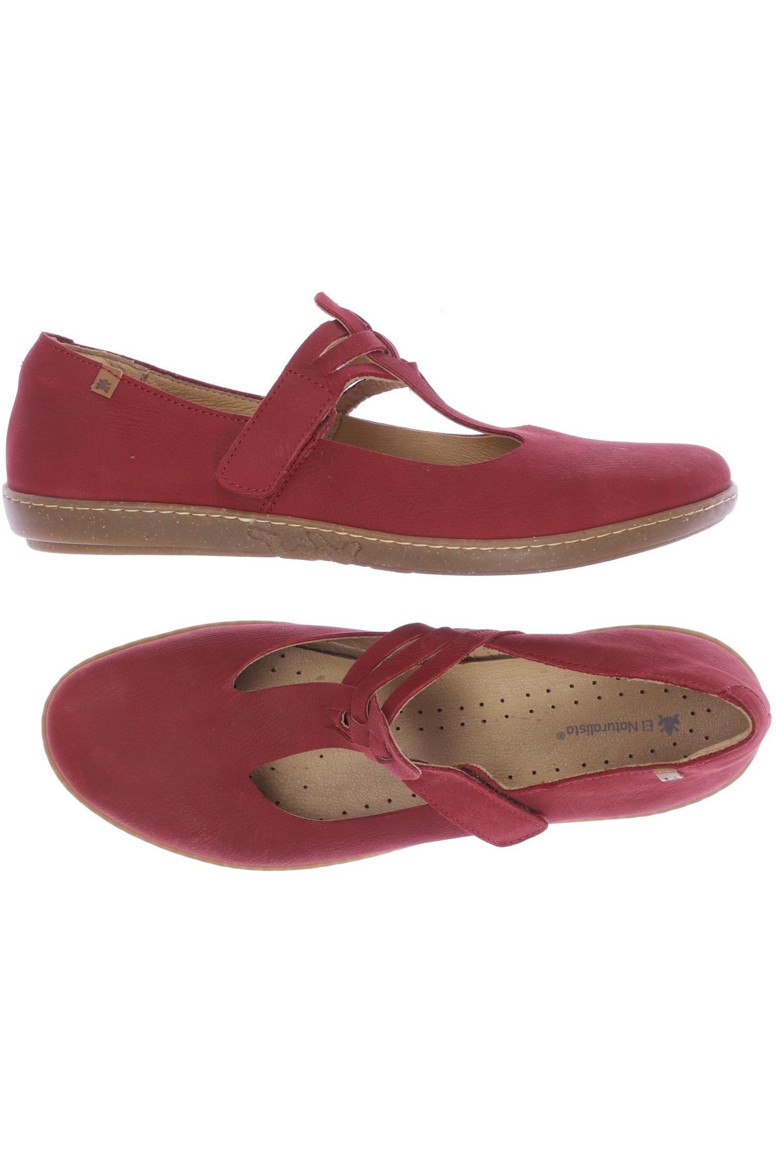 

El Naturalista Damen Ballerinas, rot, Gr. 42