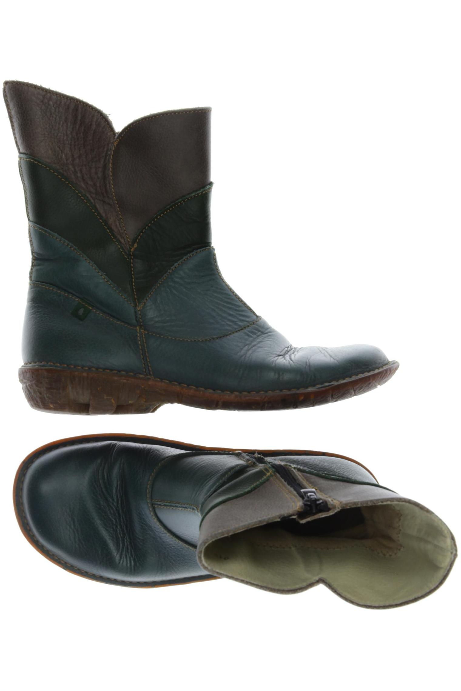 

El Naturalista Damen Stiefelette, grün, Gr. 38