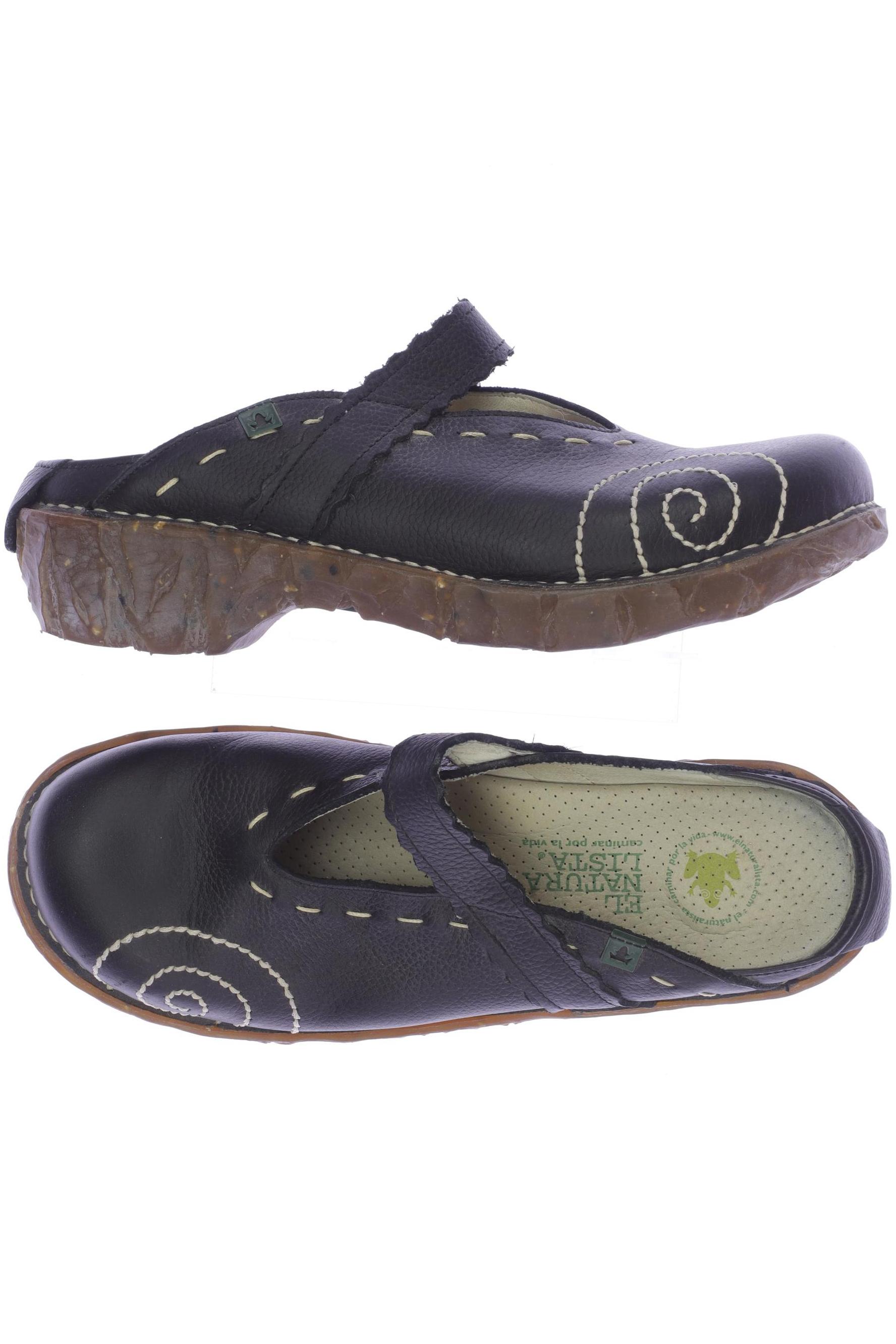 

El Naturalista Damen Sandale, schwarz, Gr. 39