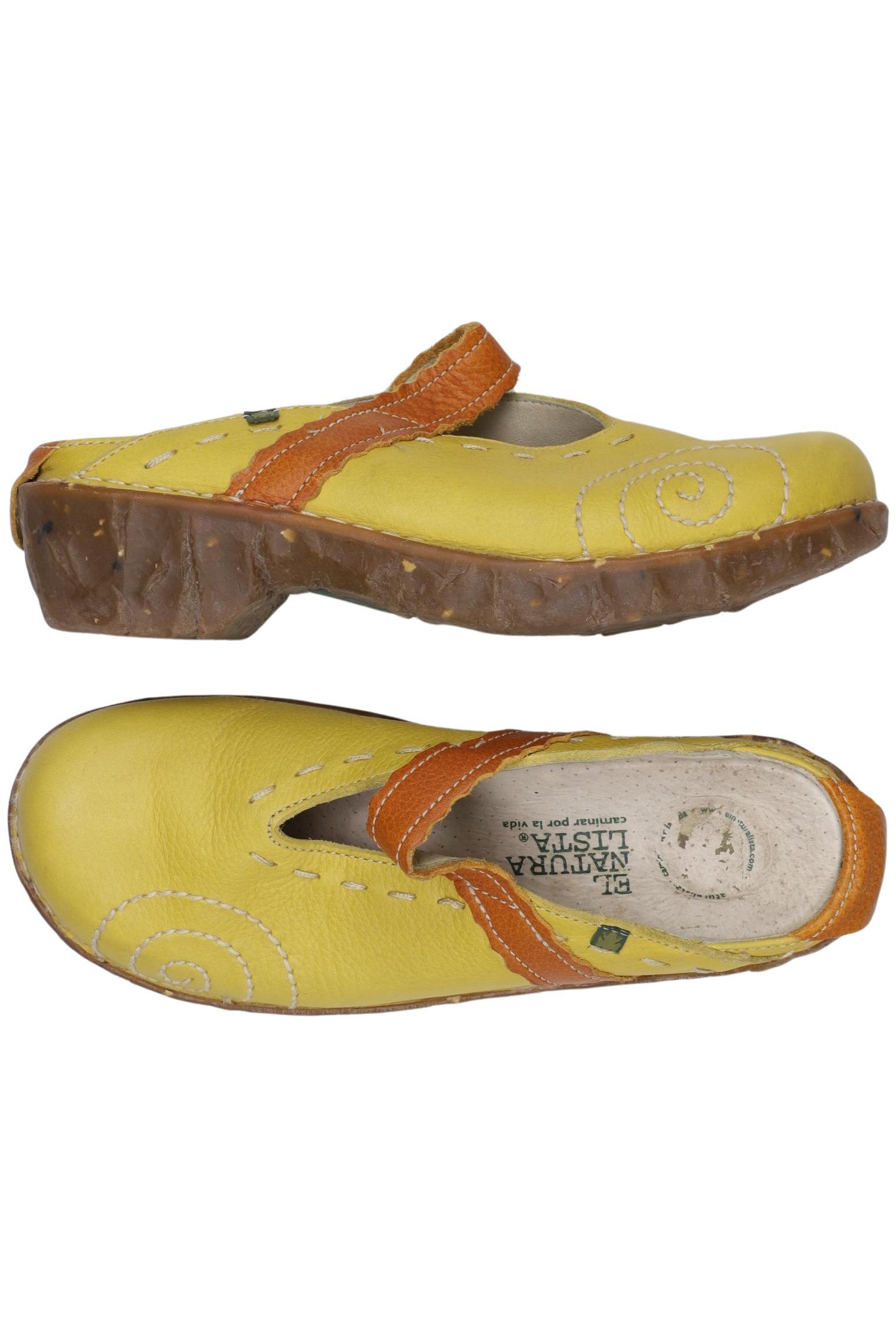 

El Naturalista Damen Sandale, gelb, Gr. 37