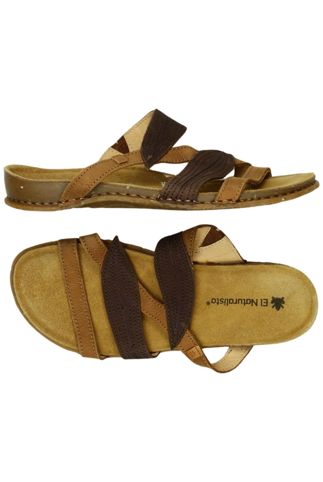 

El Naturalista Damen Sandale, braun, Gr. 37