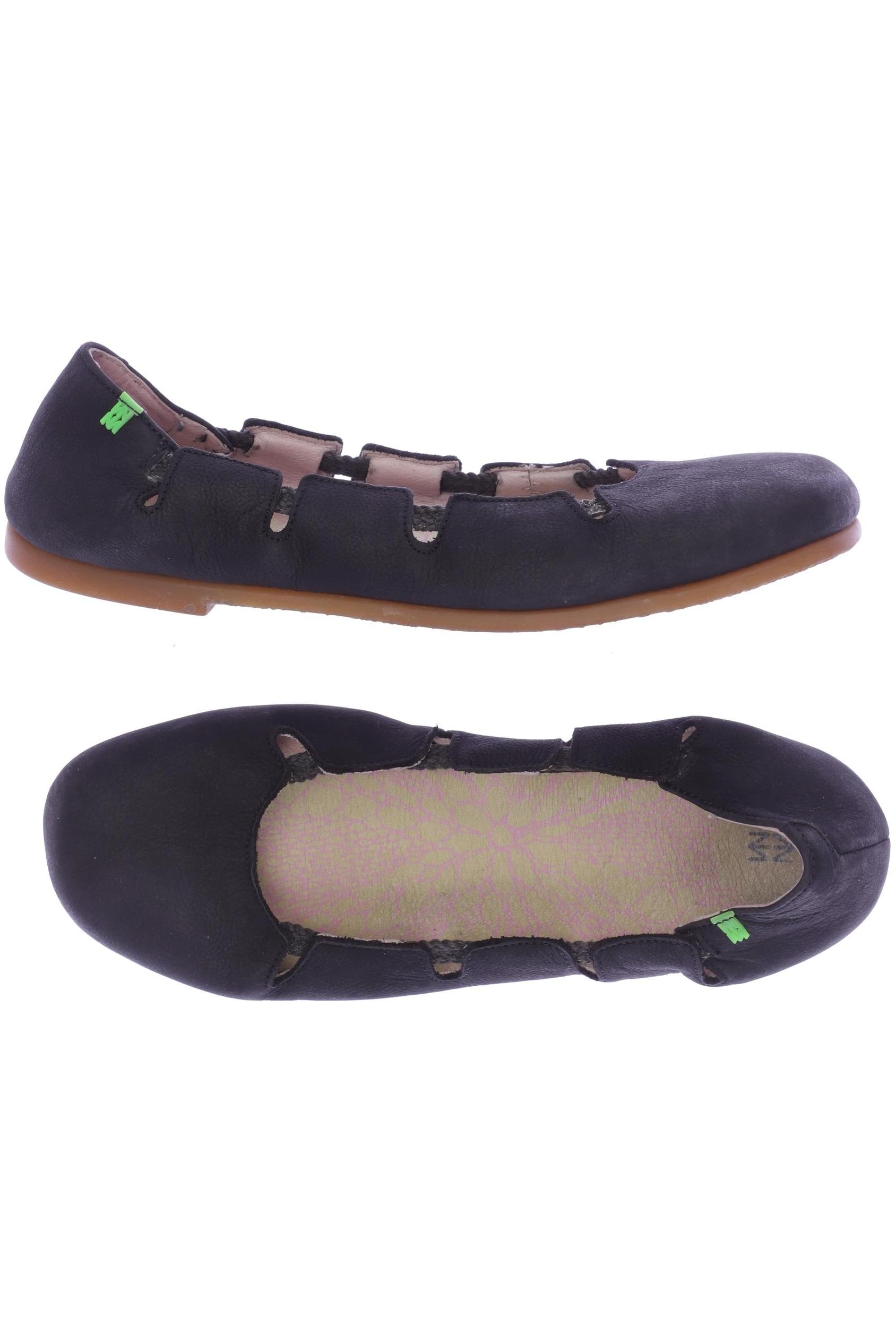 

El Naturalista Damen Ballerinas, schwarz, Gr. 39