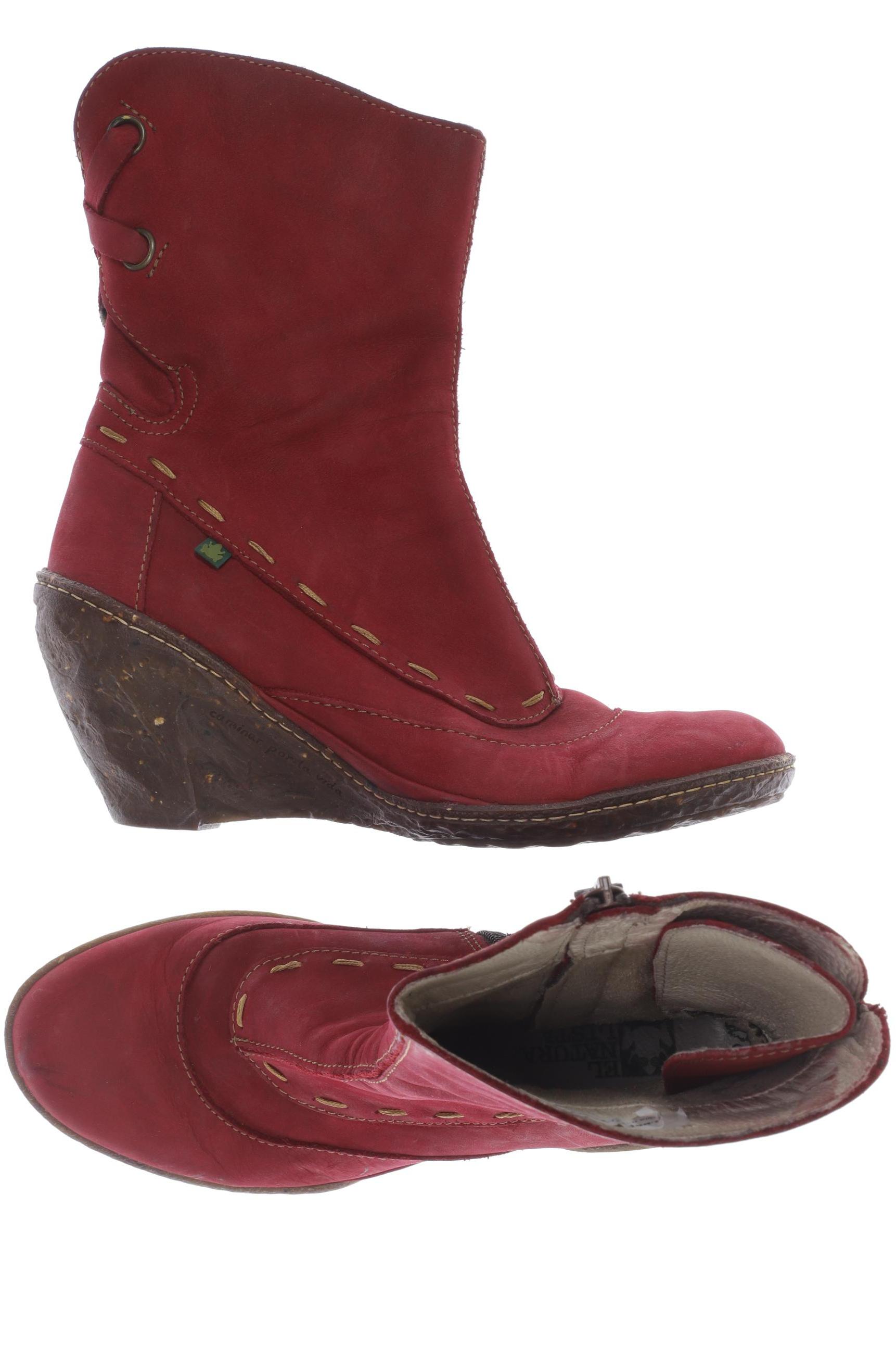 

El Naturalista Damen Stiefelette, rot, Gr. 37