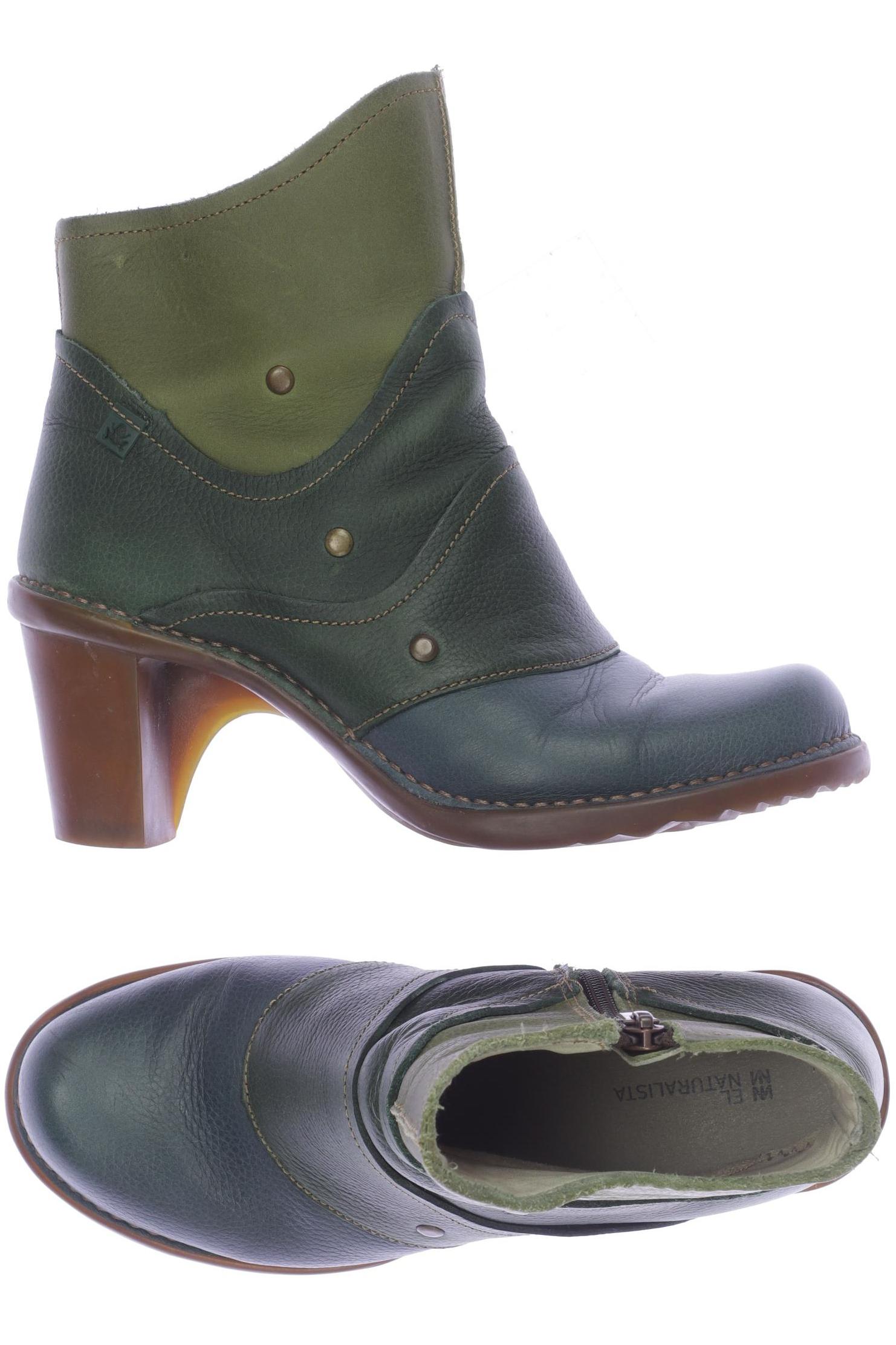 

El Naturalista Damen Stiefelette, grün, Gr. 38
