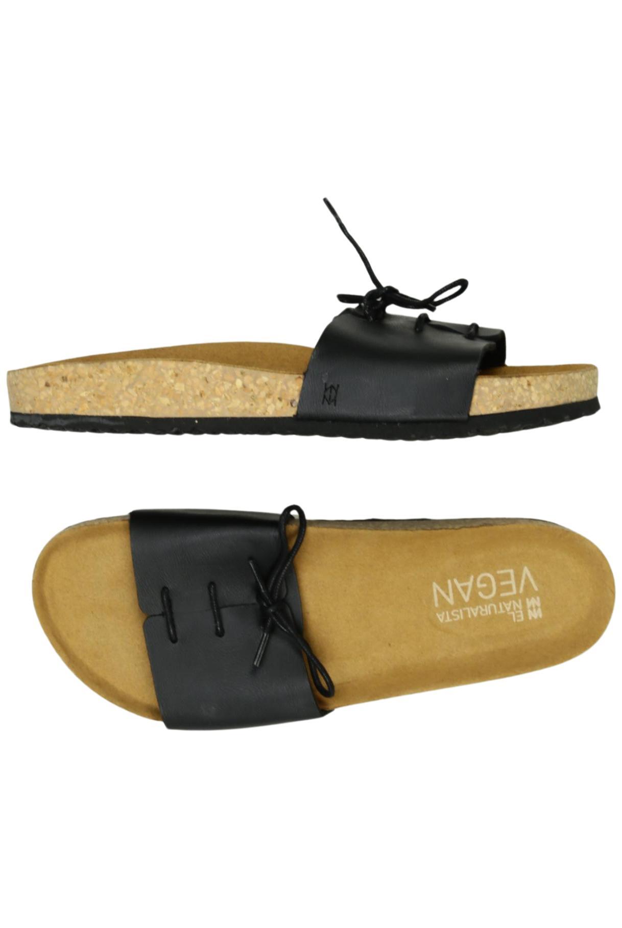 

El Naturalista Damen Sandale, schwarz, Gr. 39