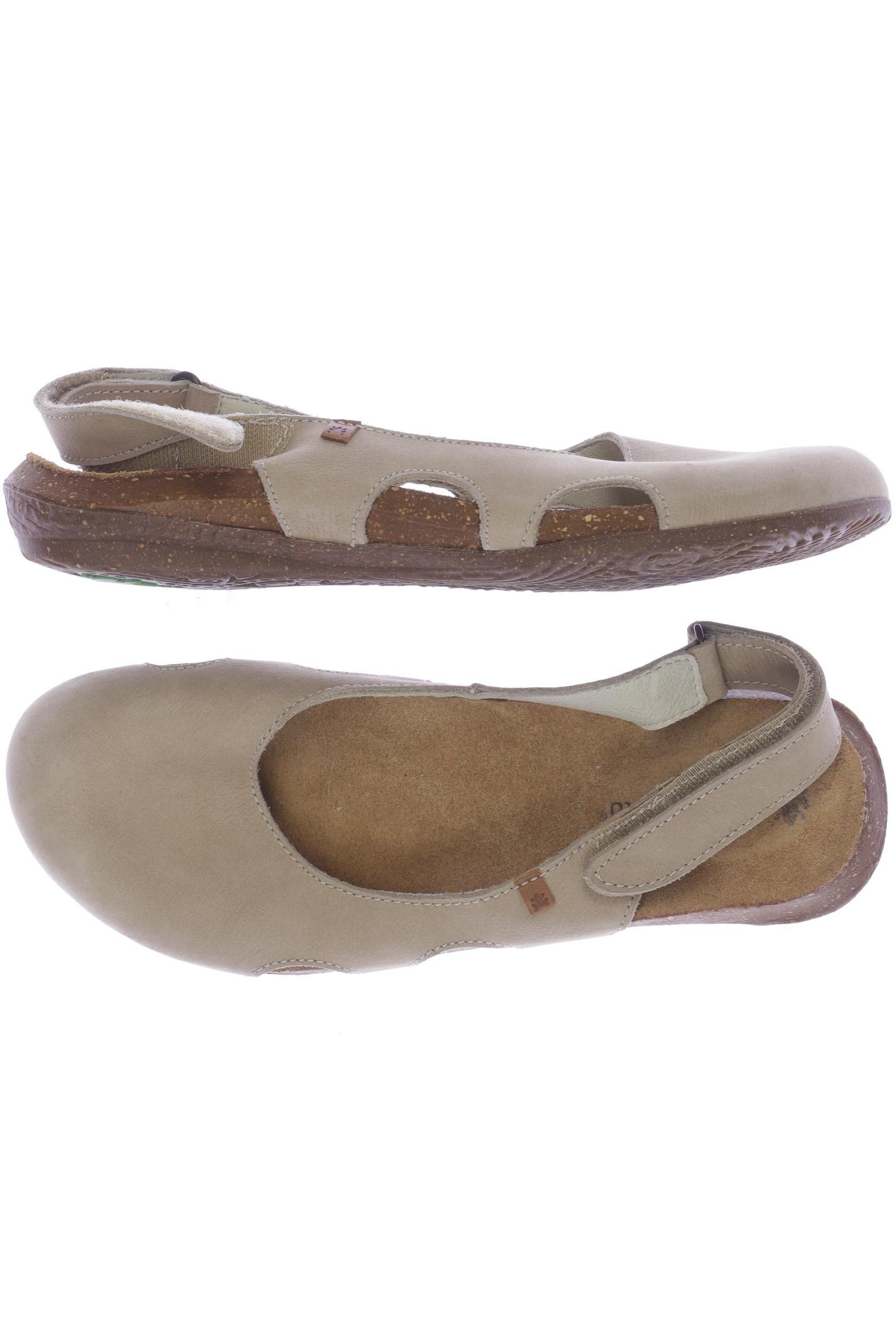 

El Naturalista Damen Sandale, beige, Gr. 38