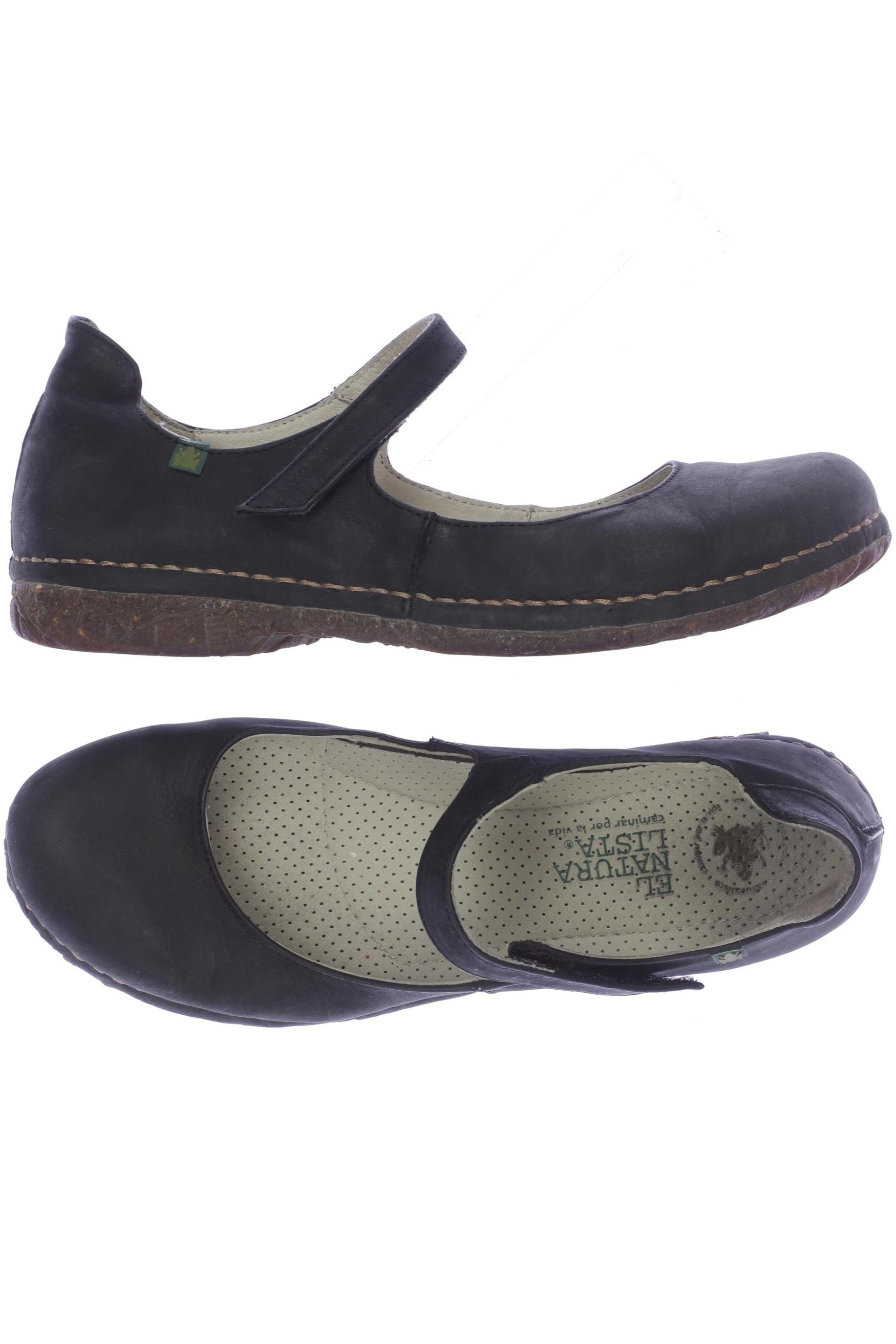 

El Naturalista Damen Ballerinas, schwarz, Gr. 39
