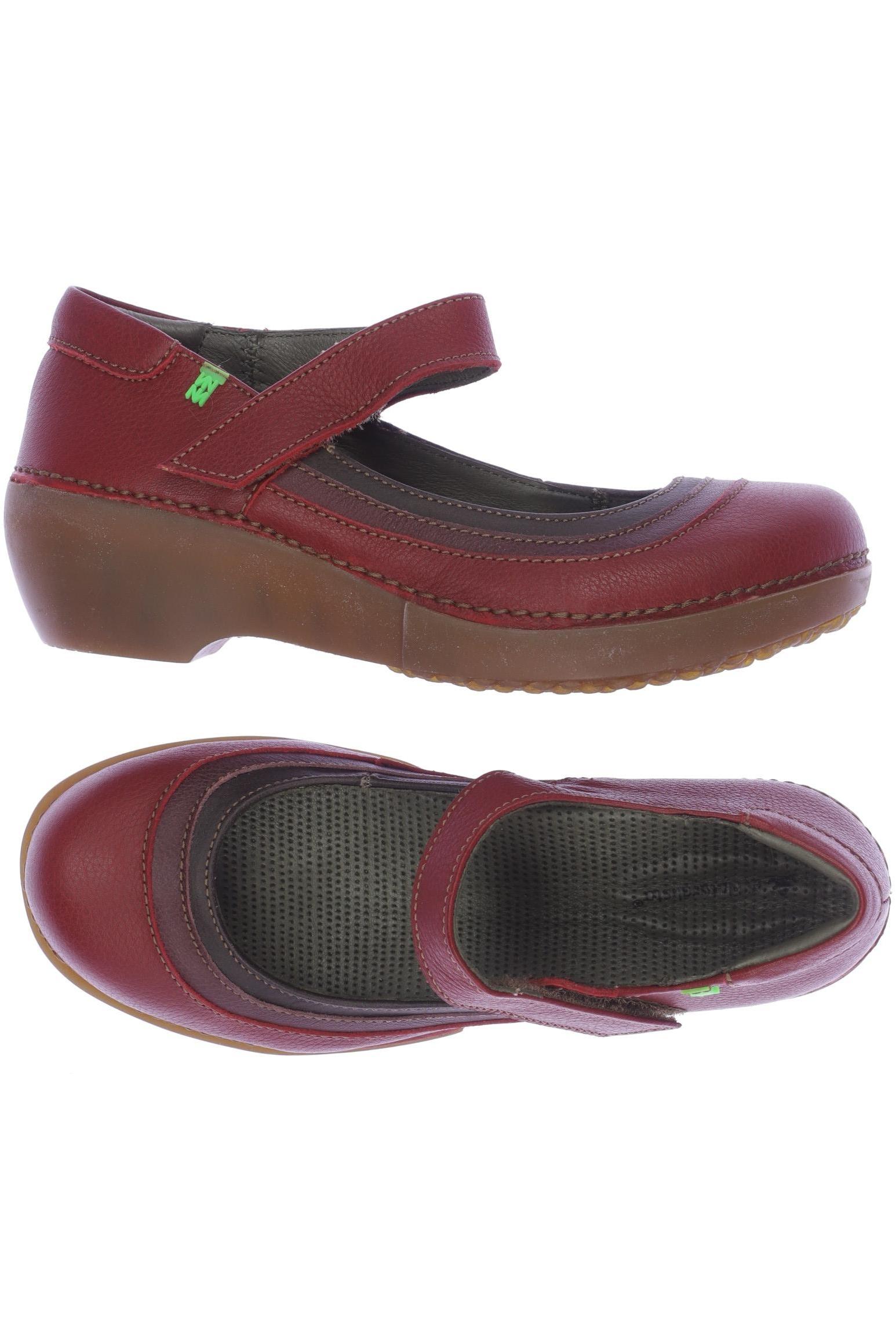 

El Naturalista Damen Halbschuh, rot, Gr. 38
