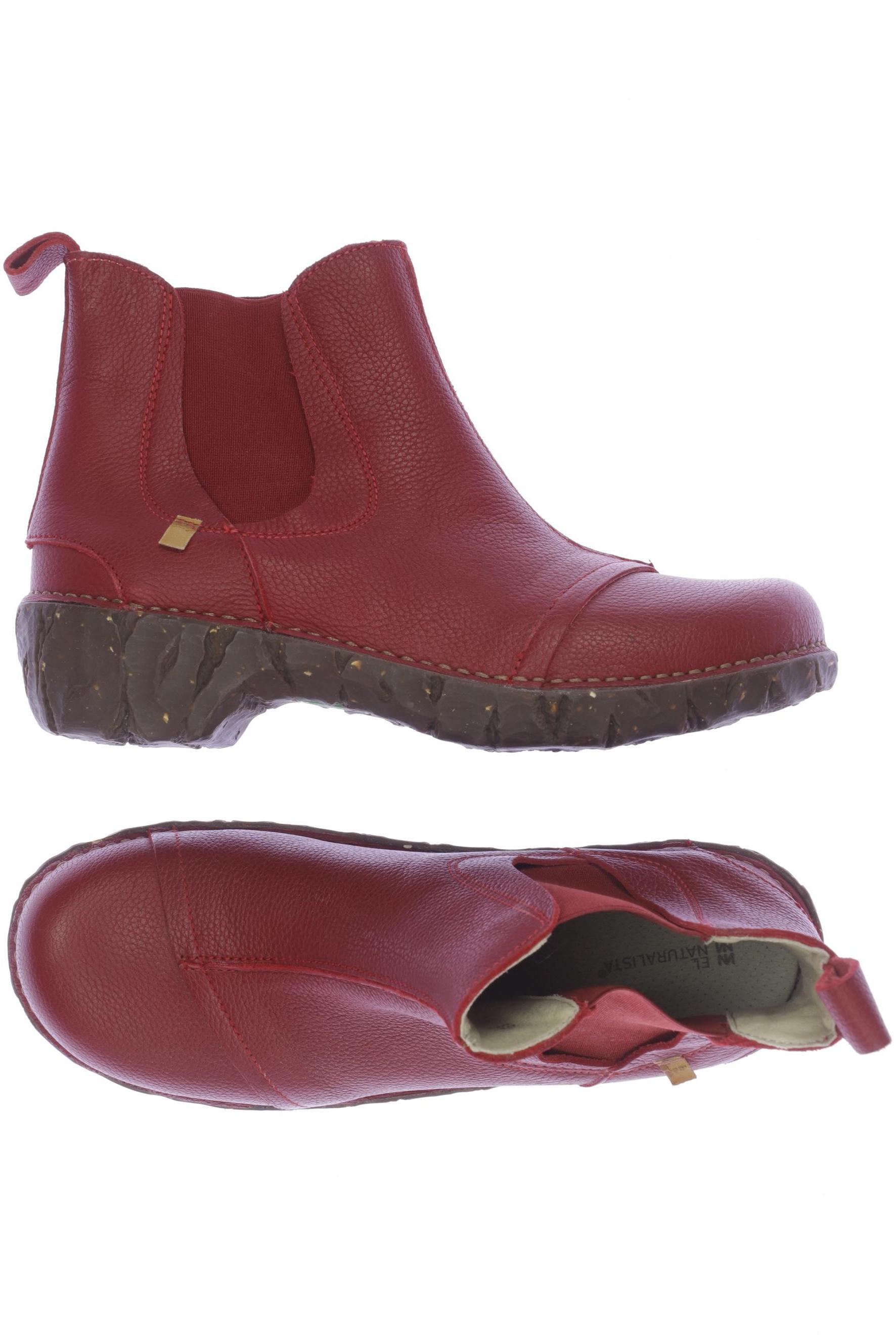 

El Naturalista Damen Stiefelette, rot, Gr. 41