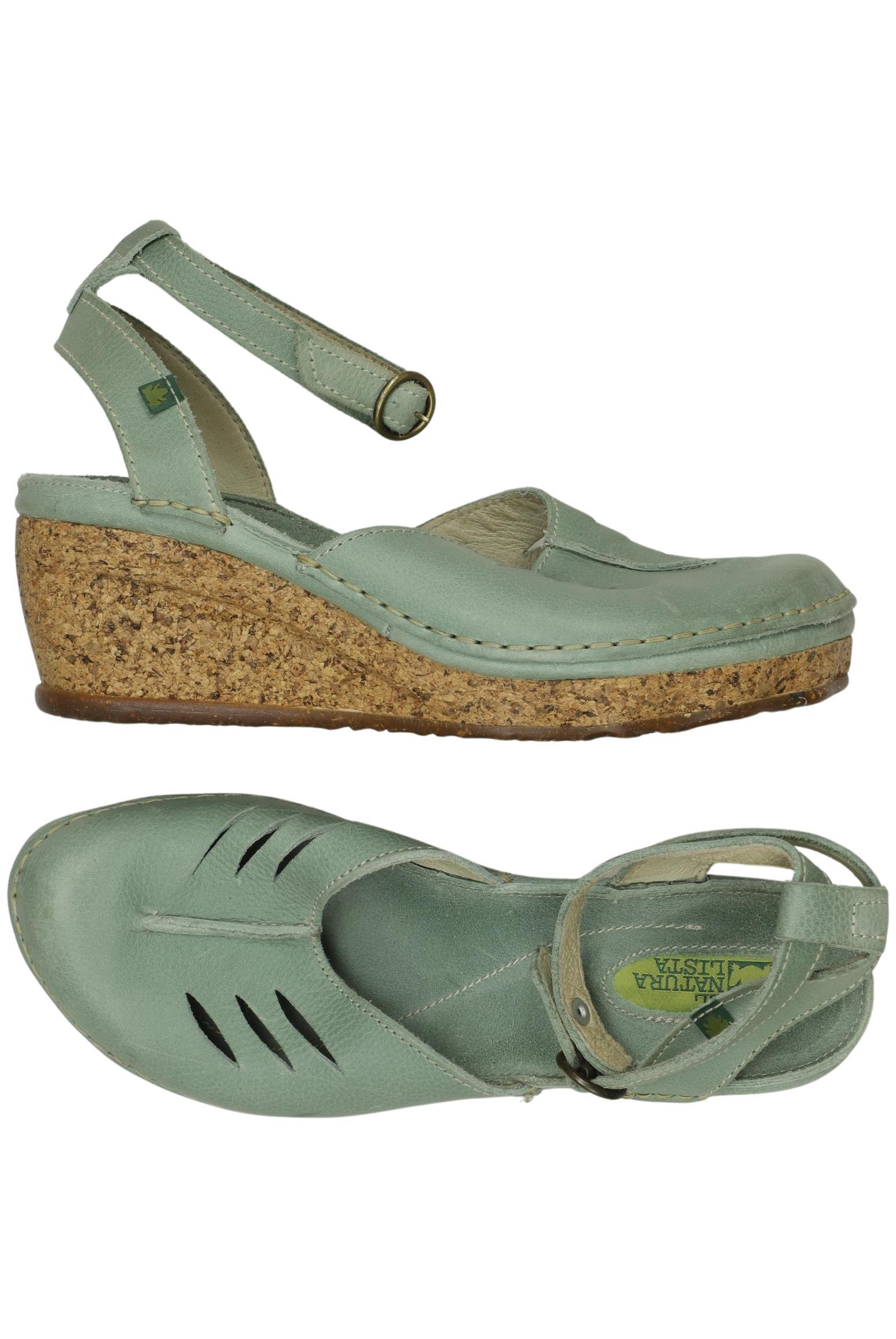 Thumbnail - El Naturalista Damen Ballerinas, hellgrün, Gr. 40