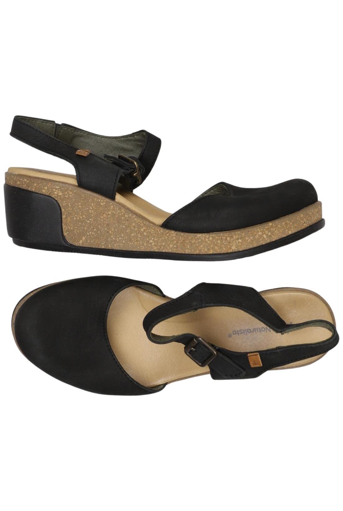 

El Naturalista Damen Sandale, schwarz, Gr. 38