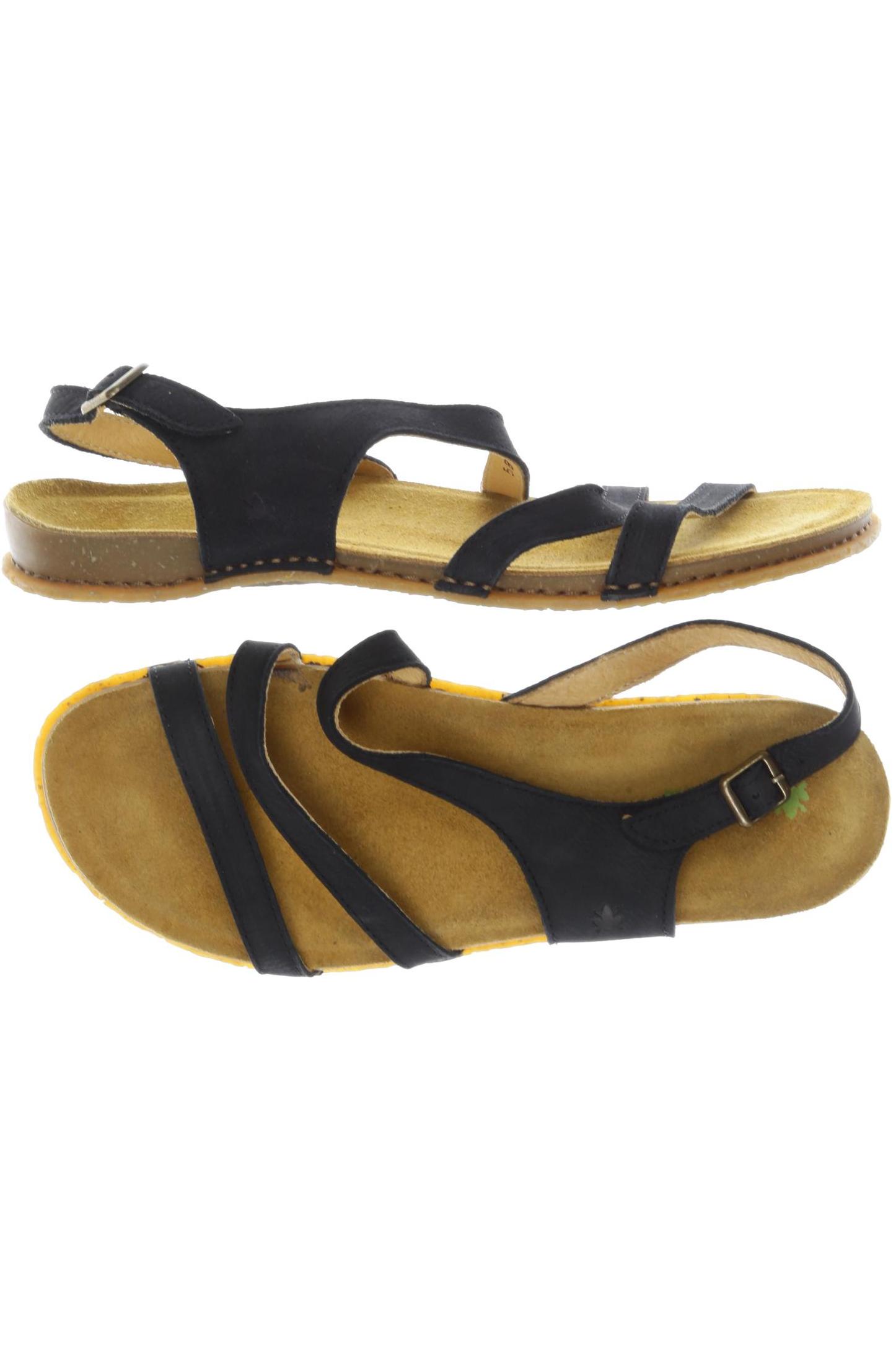 

El Naturalista Damen Sandale, schwarz, Gr. 41