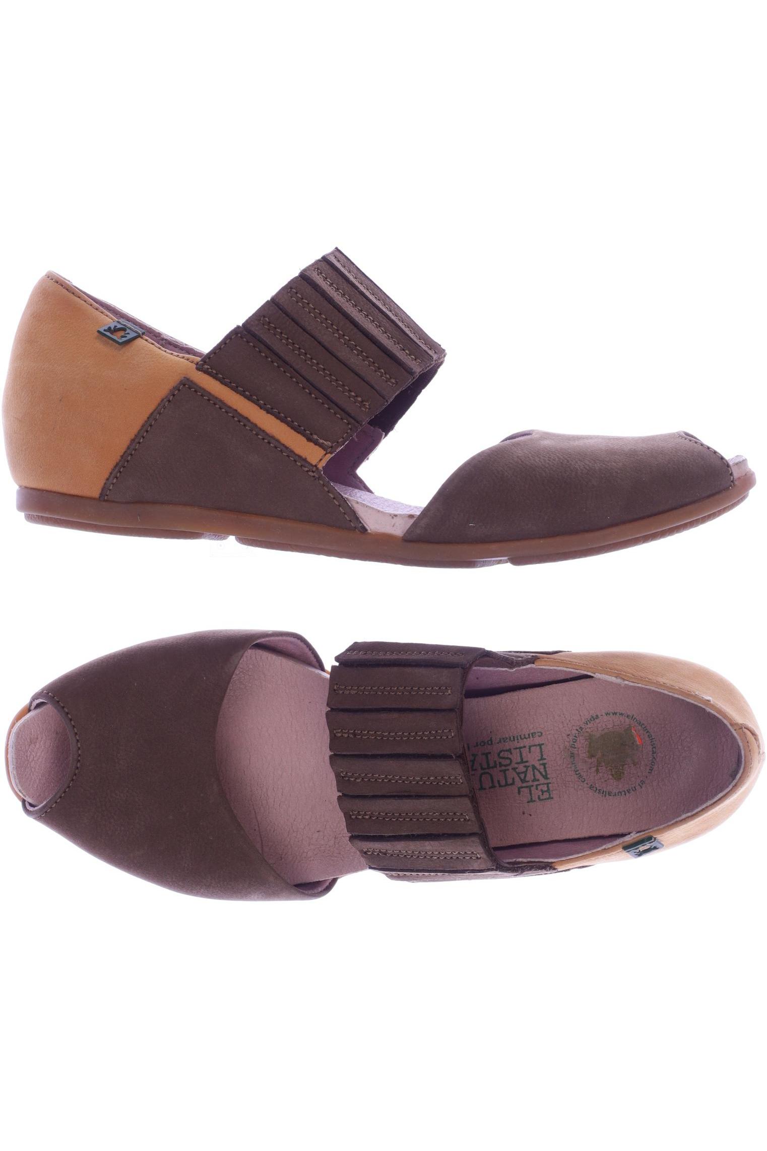 

El Naturalista Damen Halbschuh, braun, Gr. 37