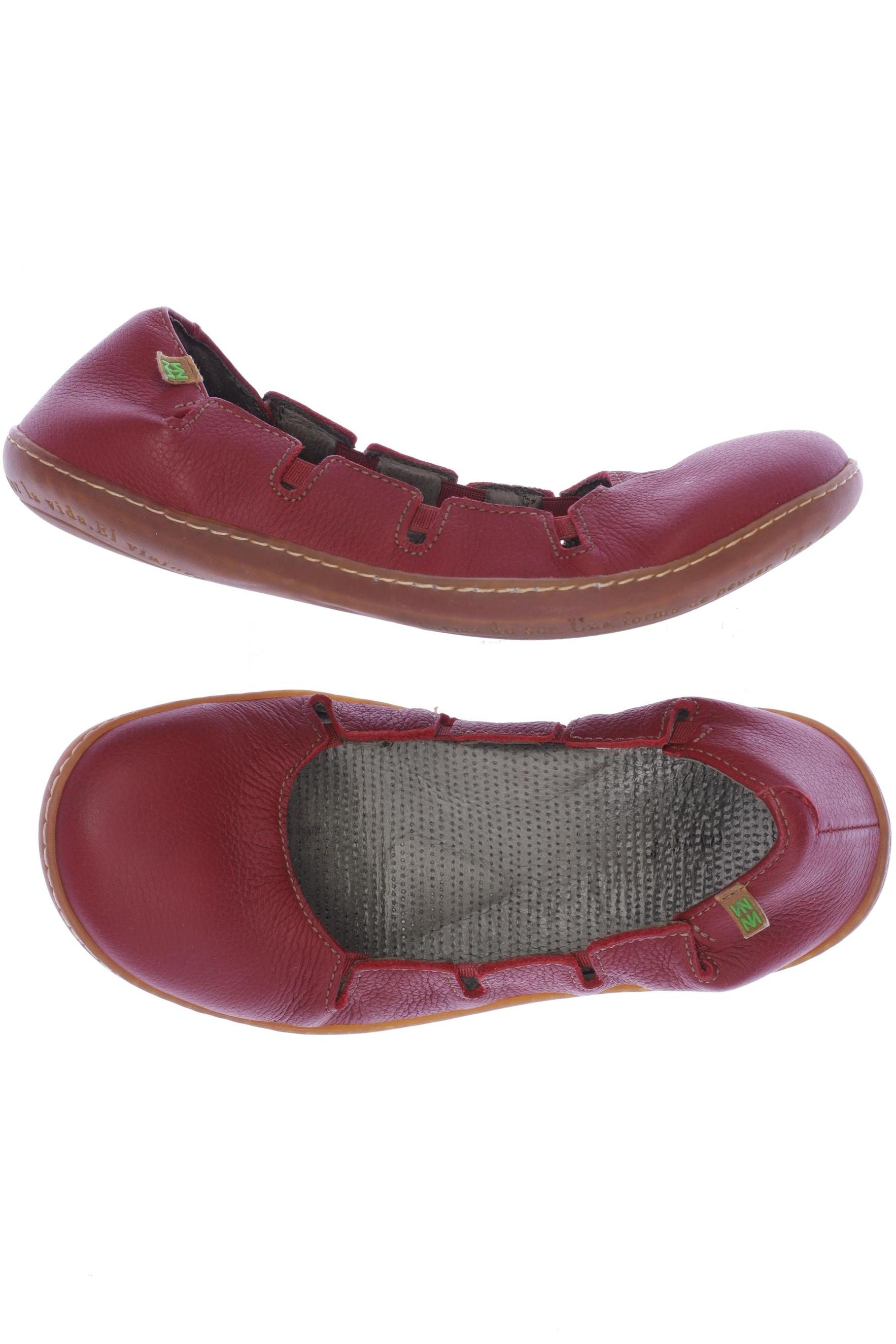 

El Naturalista Damen Ballerinas, rot, Gr. 39