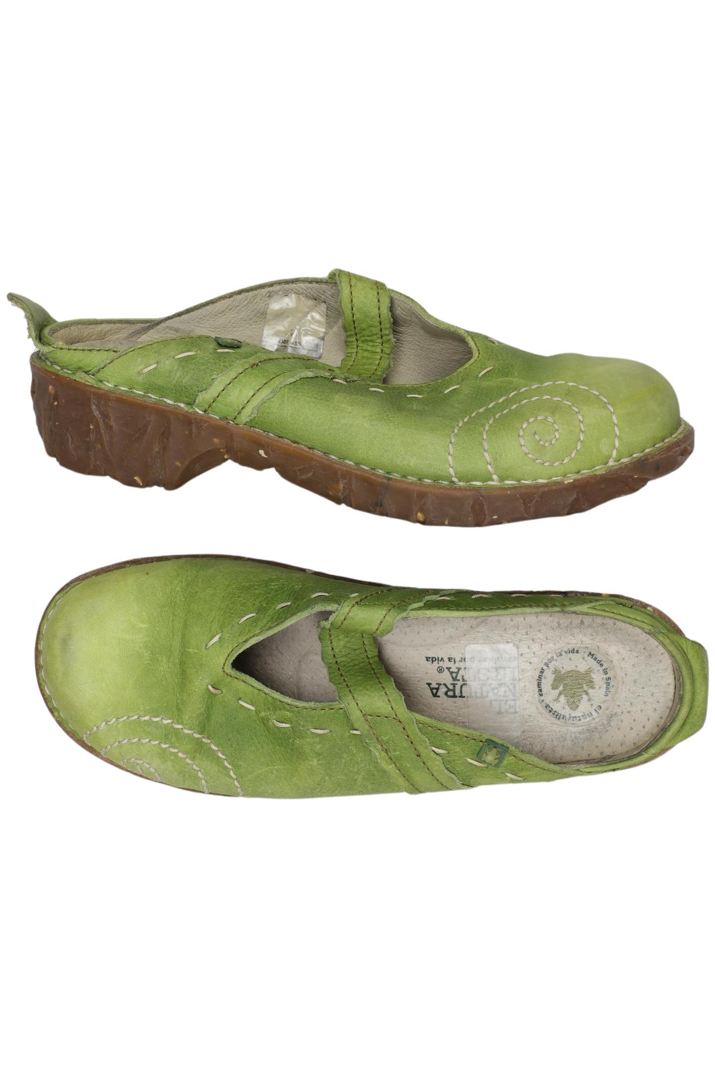 

El Naturalista Damen Halbschuh, grün, Gr. 39