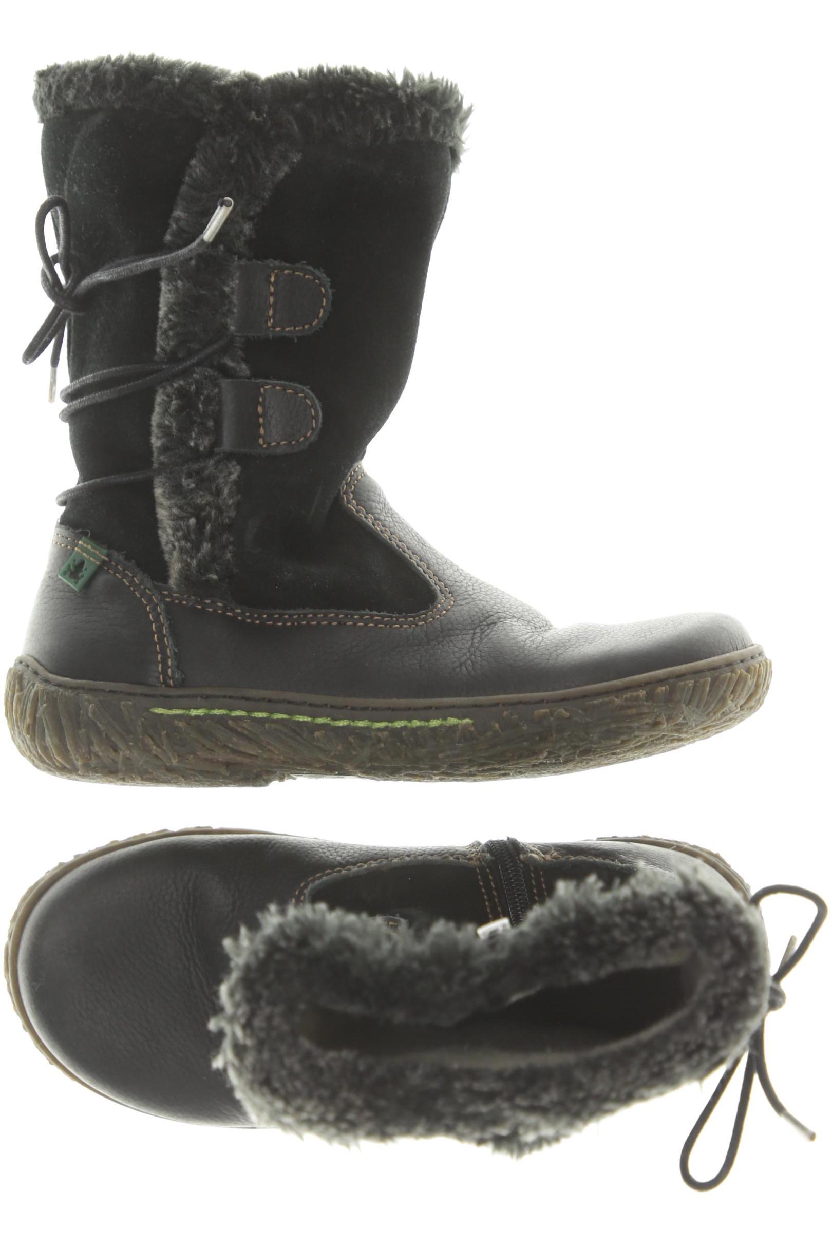 

El Naturalista Mädchen Kinderschuhe, schwarz, Gr. 32