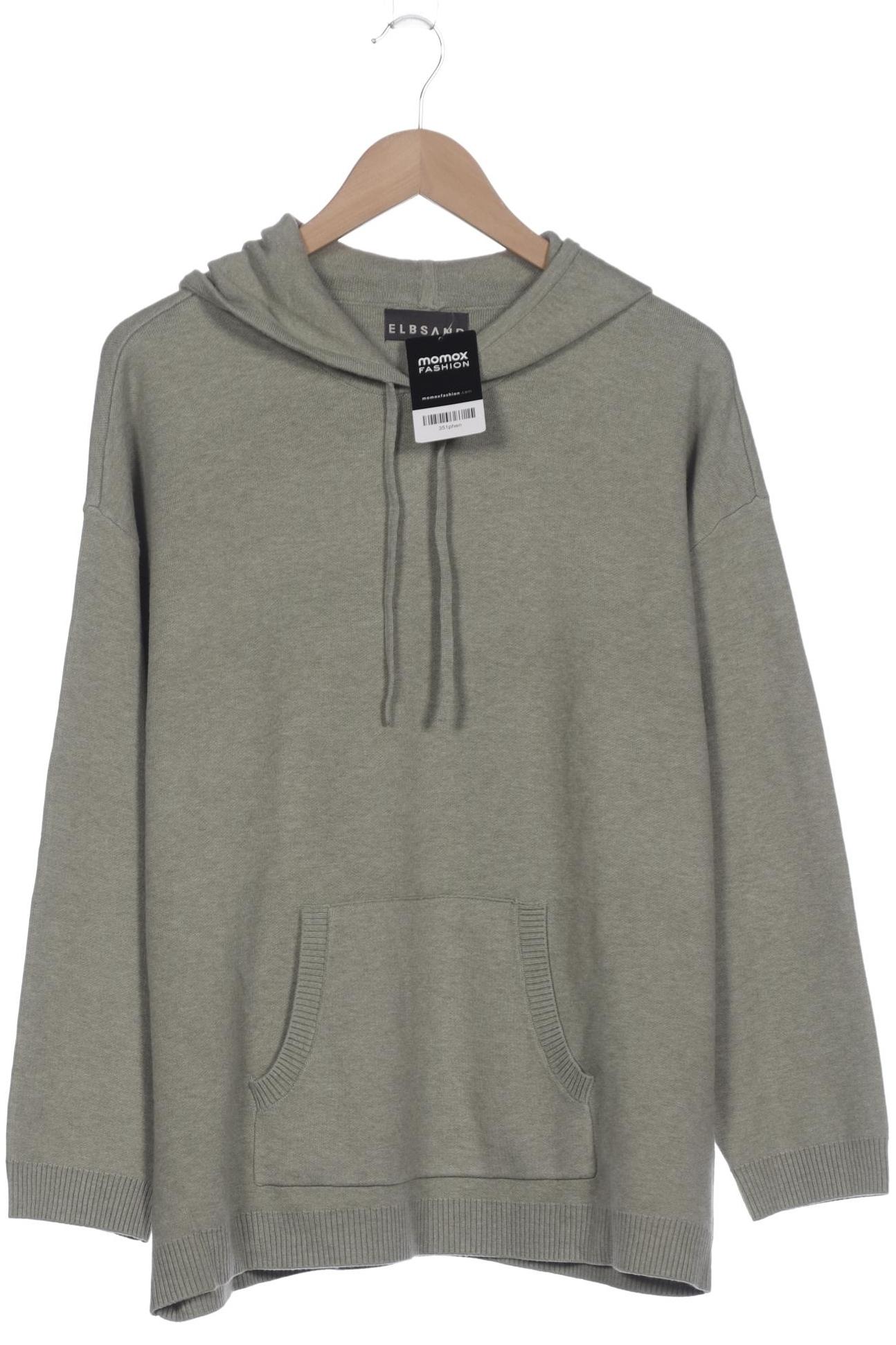 

Elbsand Damen Kapuzenpullover, grün, Gr. 40