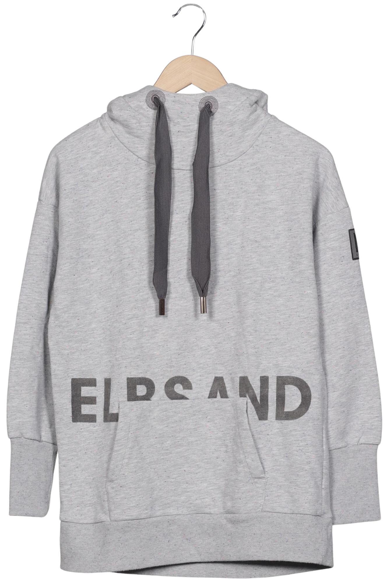 

Elbsand Damen Kapuzenpullover, grau, Gr. 36