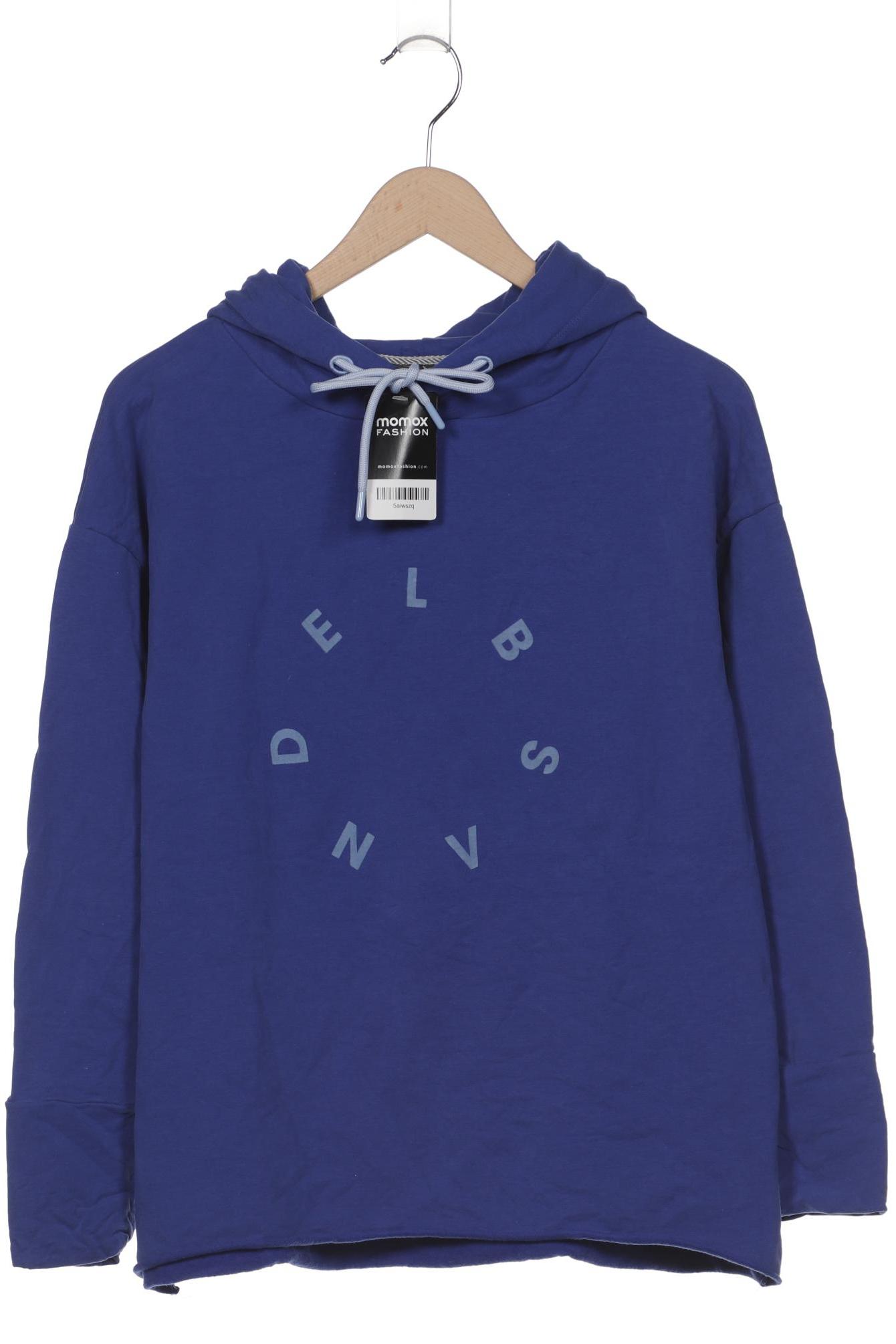 

Elbsand Damen Kapuzenpullover, blau, Gr. 42