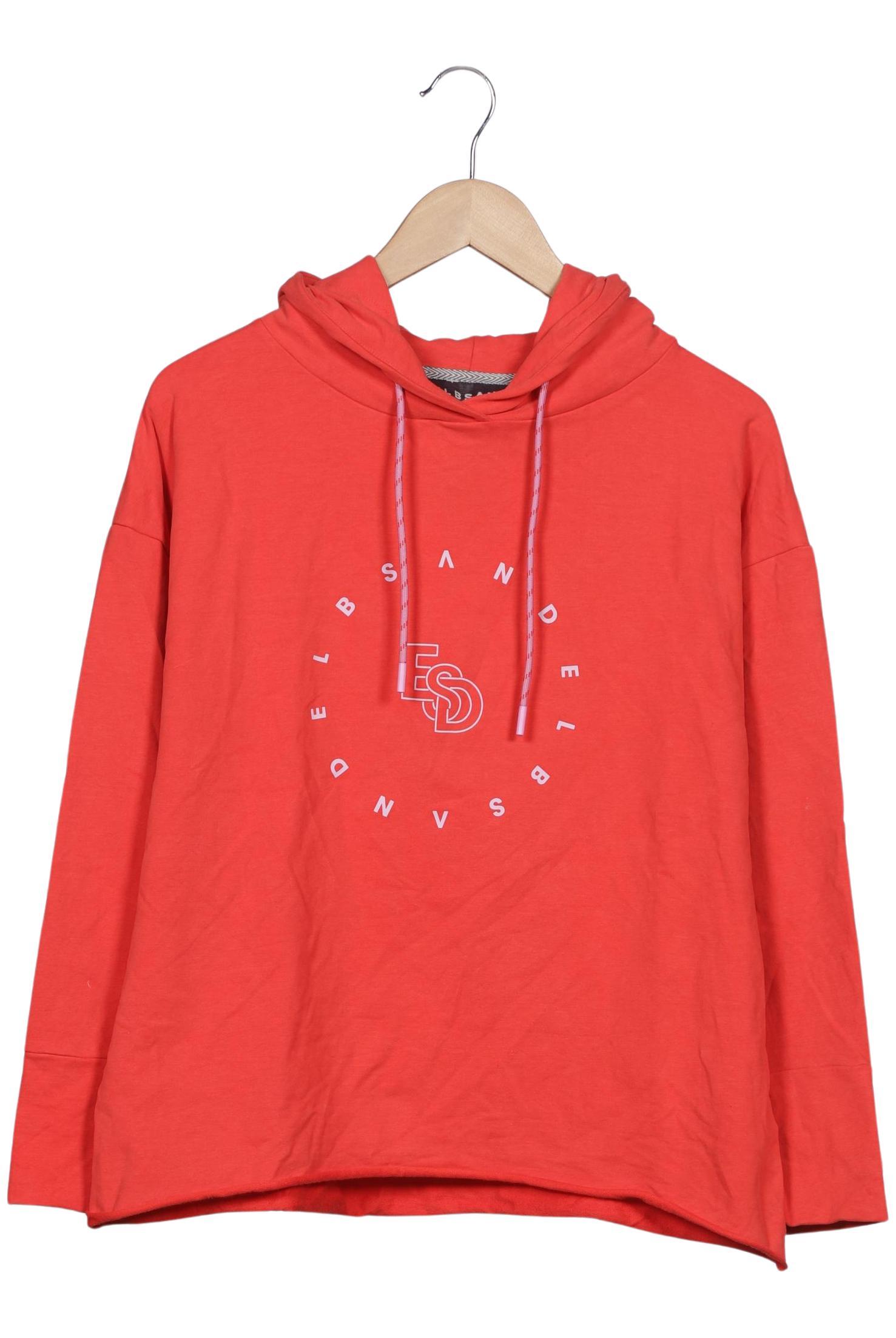 

Elbsand Damen Kapuzenpullover, rot, Gr. 44