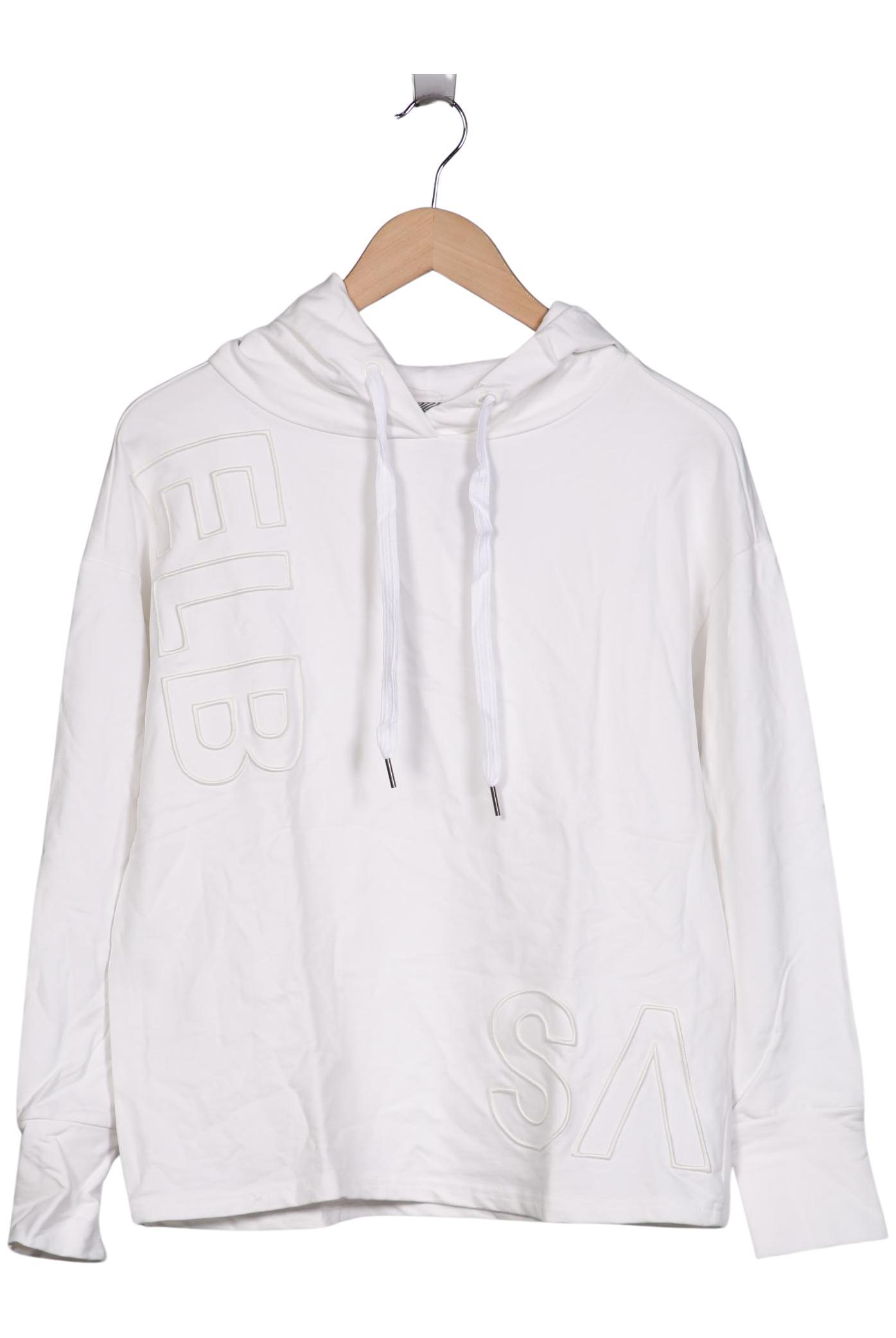 

Elbsand Damen Kapuzenpullover, weiß, Gr. 36