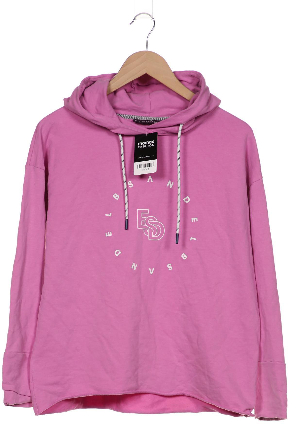 

Elbsand Damen Kapuzenpullover, pink, Gr. 38