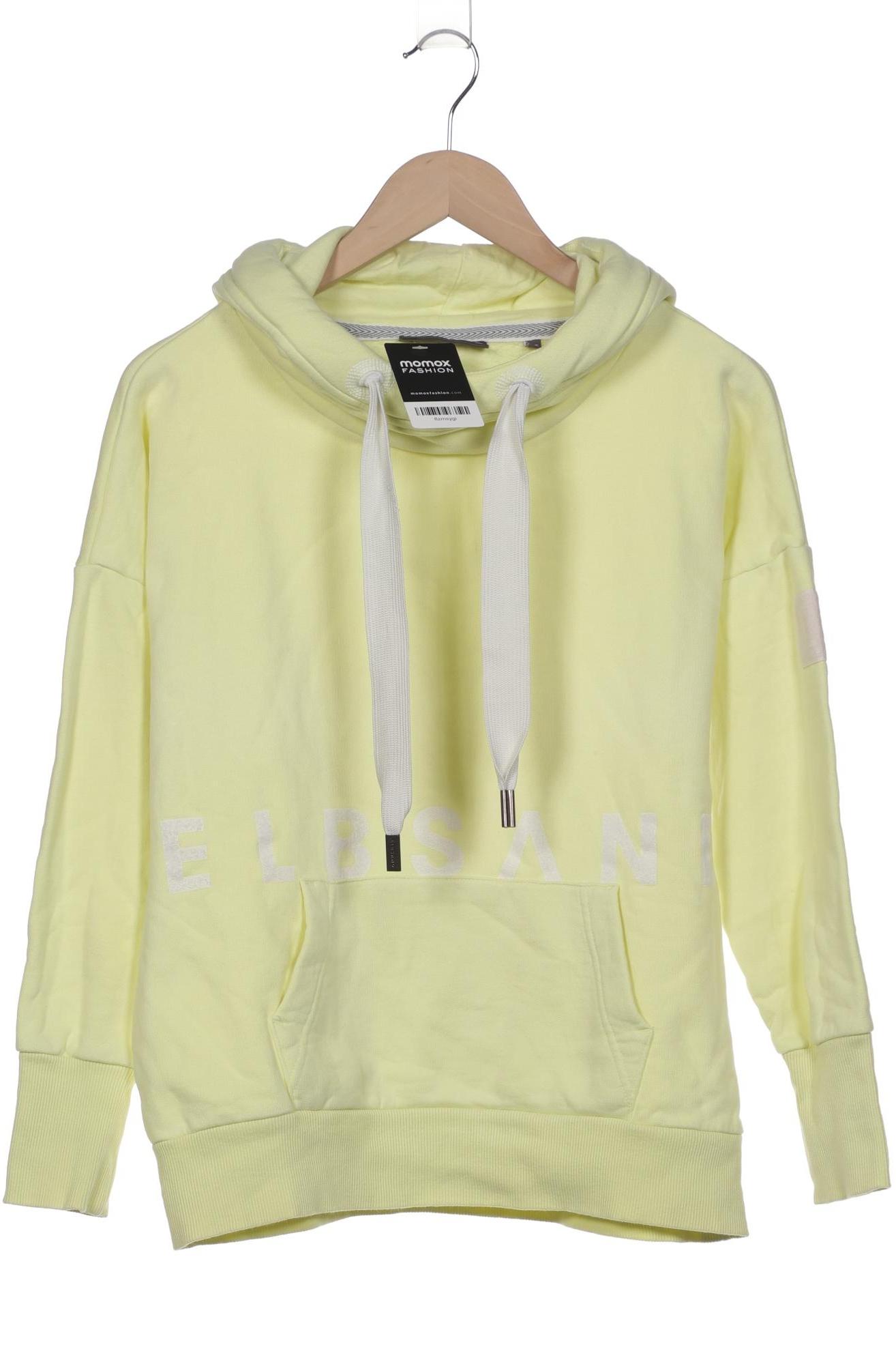 

Elbsand Damen Kapuzenpullover, gelb, Gr. 34