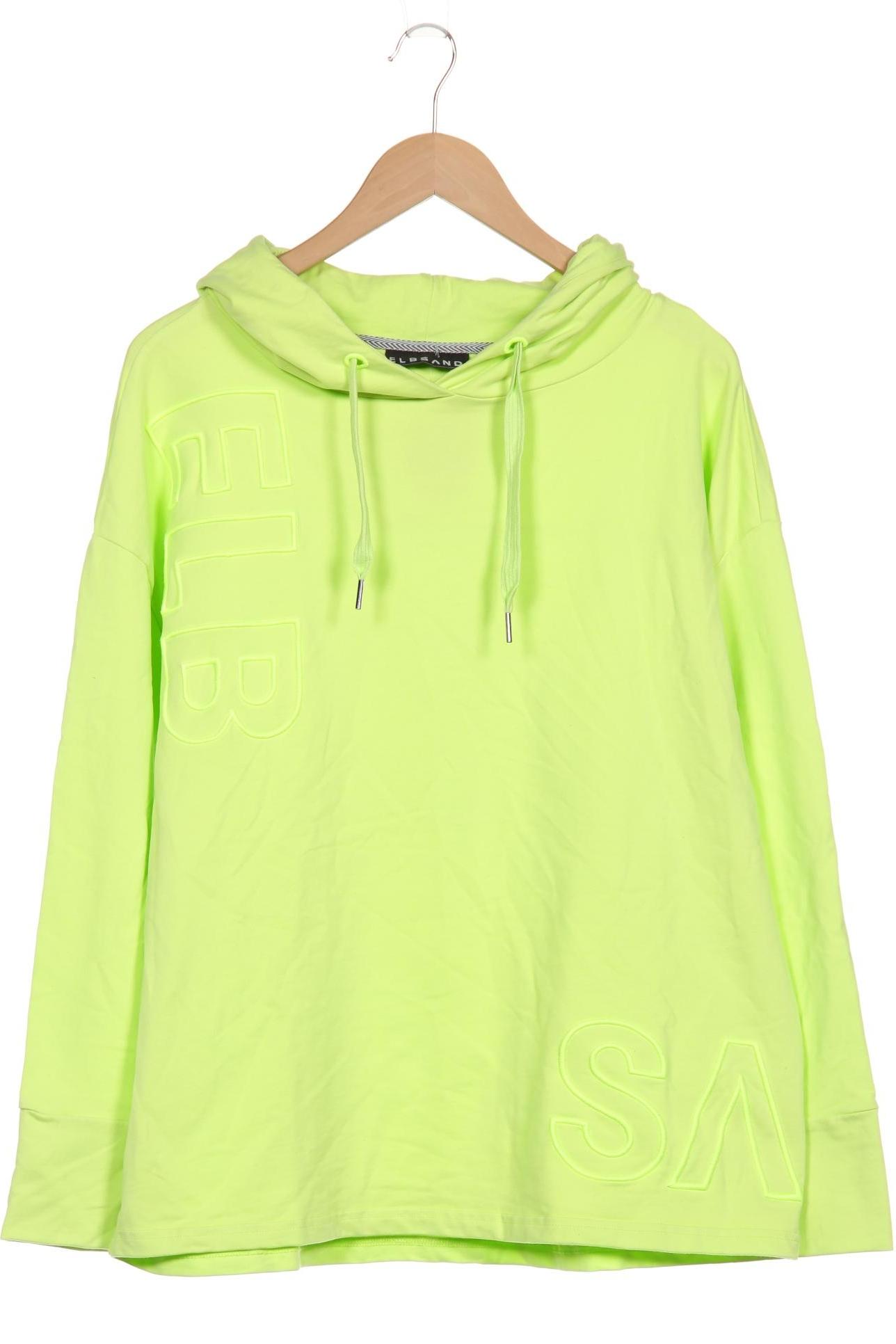 

Elbsand Damen Kapuzenpullover, neon, Gr. 46