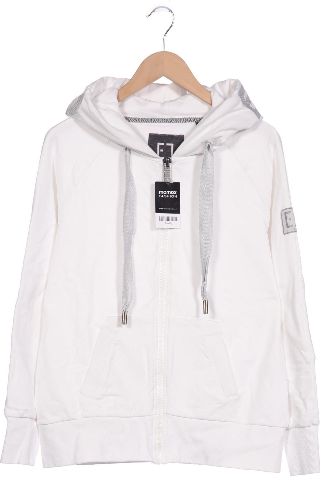 

Elbsand Damen Kapuzenpullover, weiß, Gr. 42