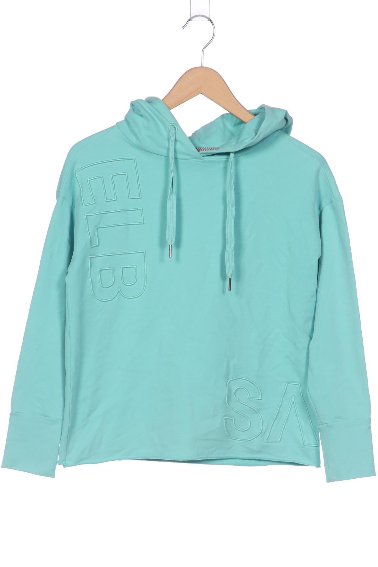 

Elbsand Damen Kapuzenpullover, türkis, Gr. 34