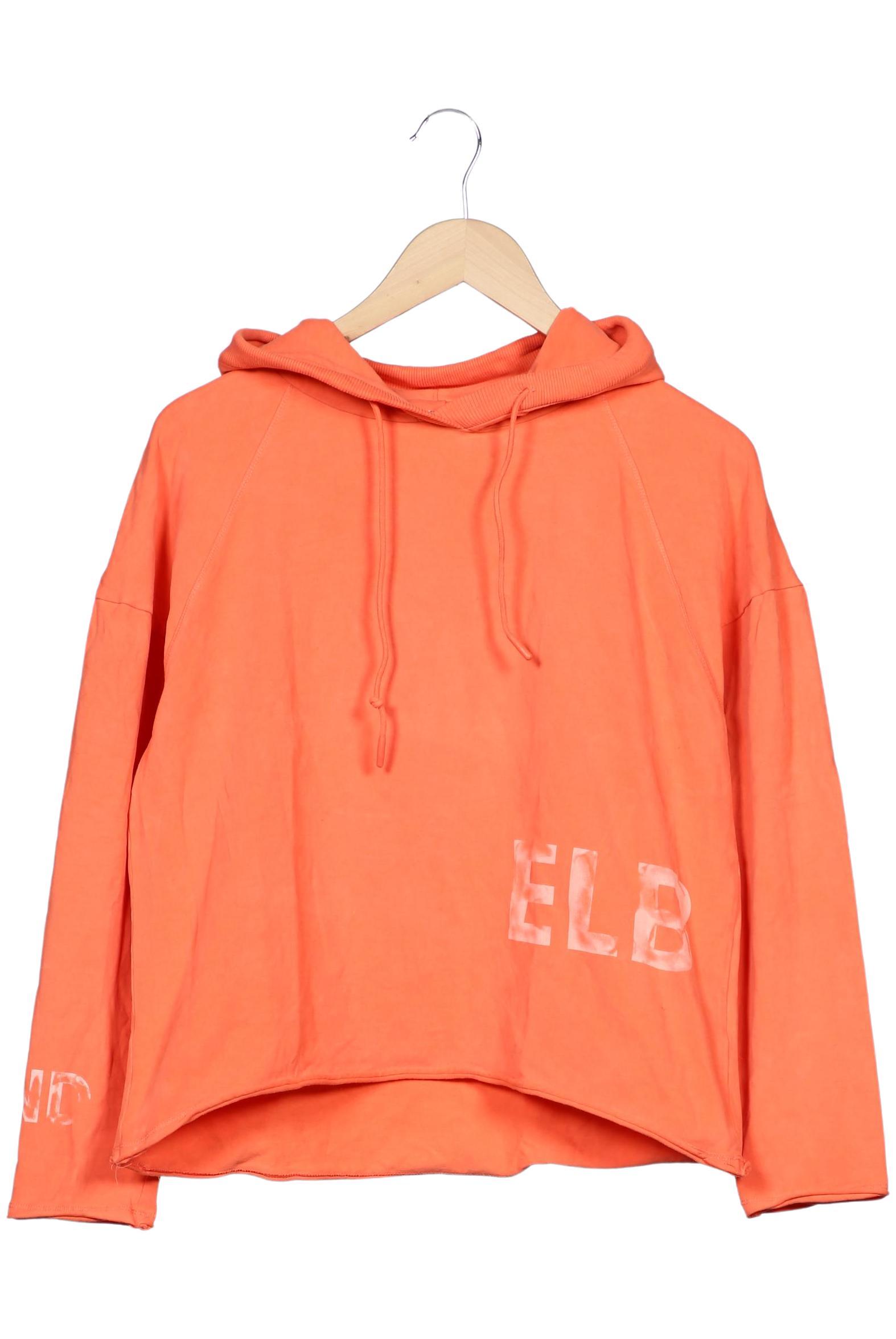 

Elbsand Damen Kapuzenpullover, orange, Gr. 44