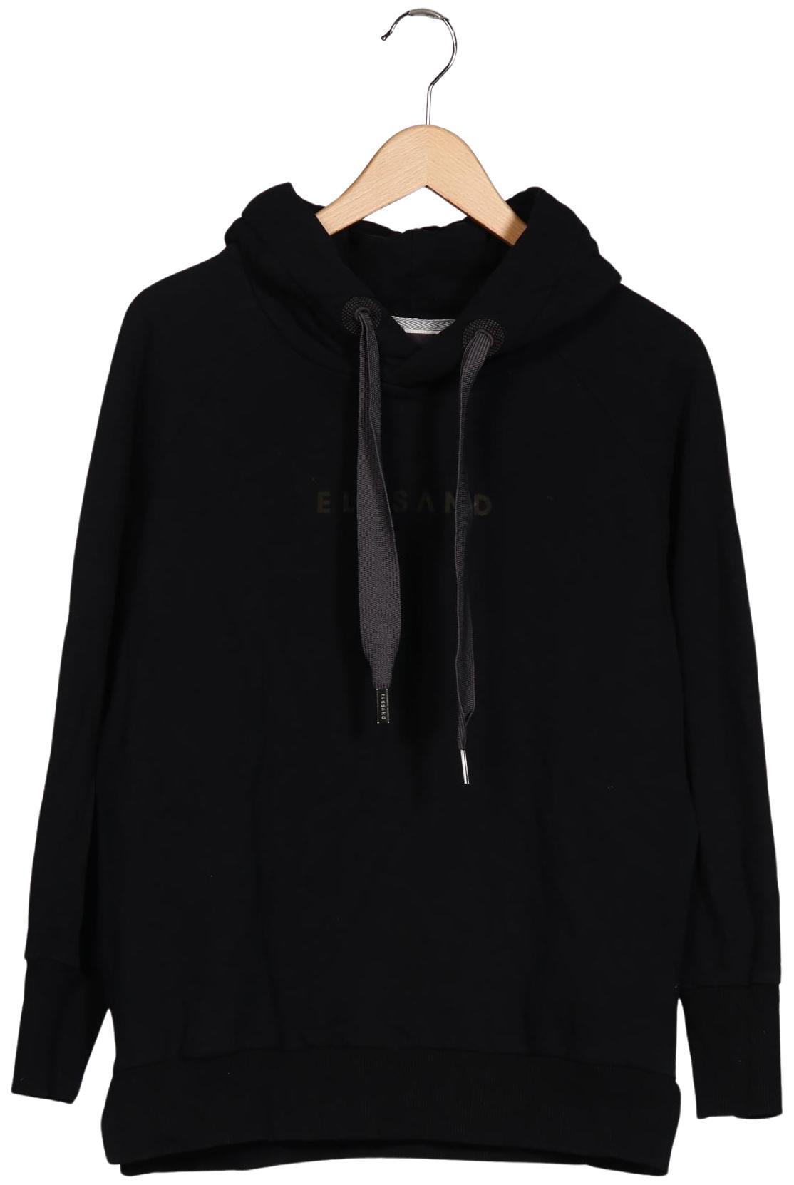 Thumbnail - Elbsand Damen Kapuzenpullover, schwarz, Gr. 38