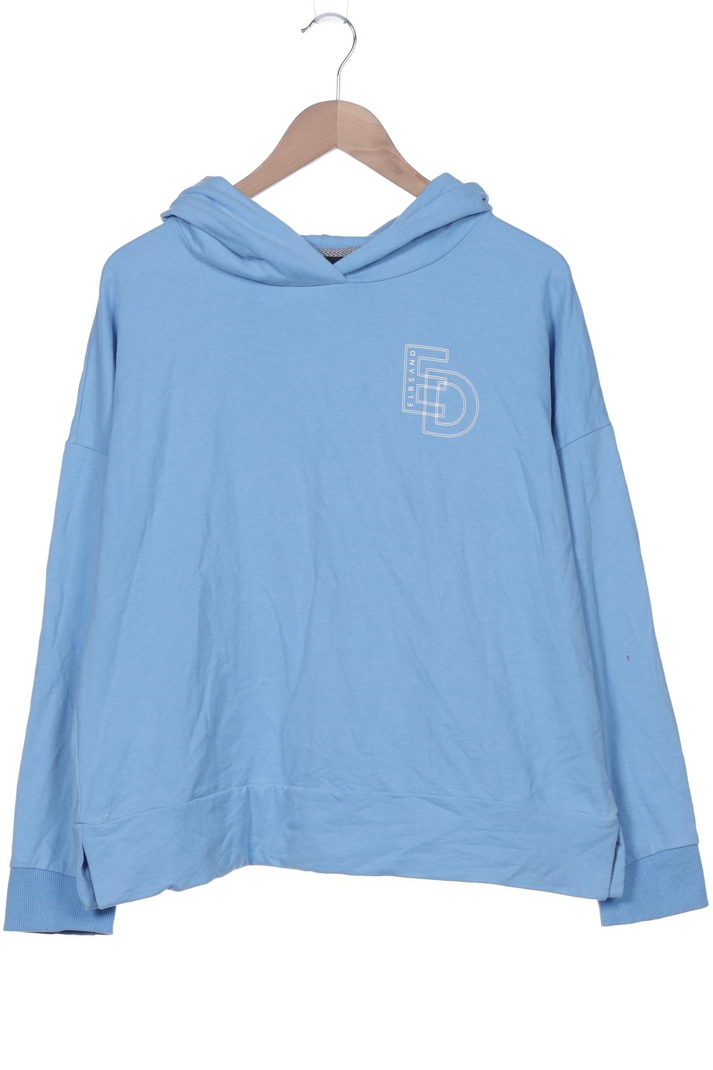 

Elbsand Damen Kapuzenpullover, hellblau, Gr. 44