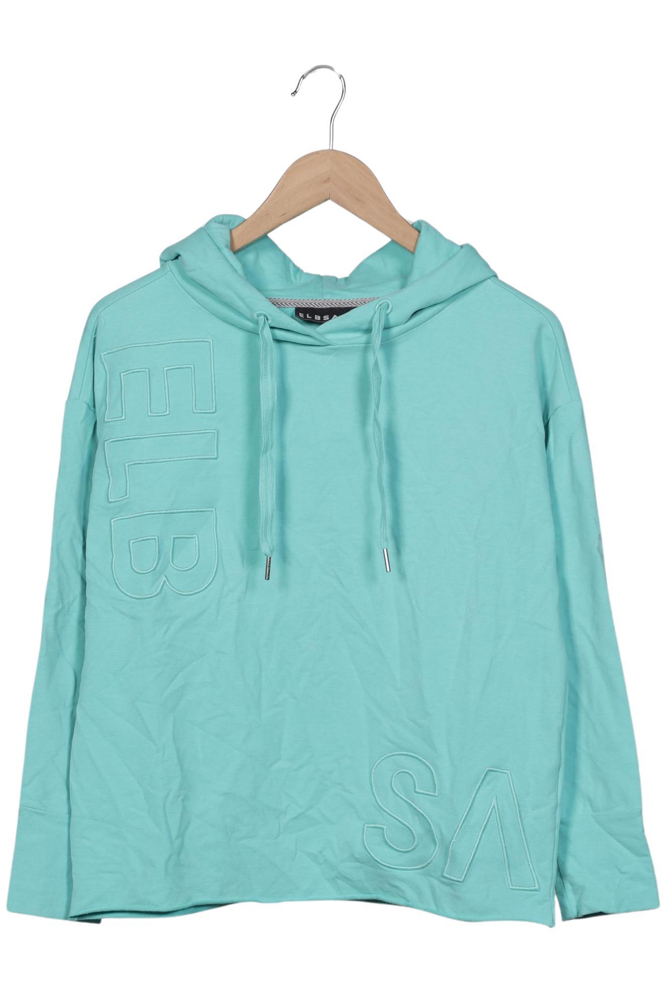 

Elbsand Damen Kapuzenpullover, türkis, Gr. 36