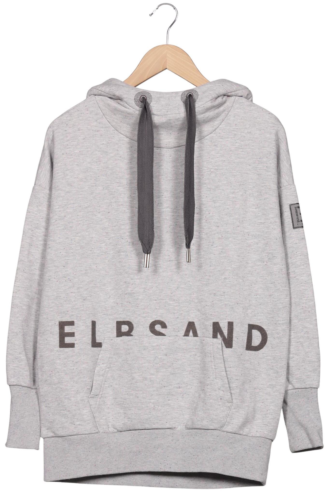 

Elbsand Damen Kapuzenpullover, grau, Gr. 36