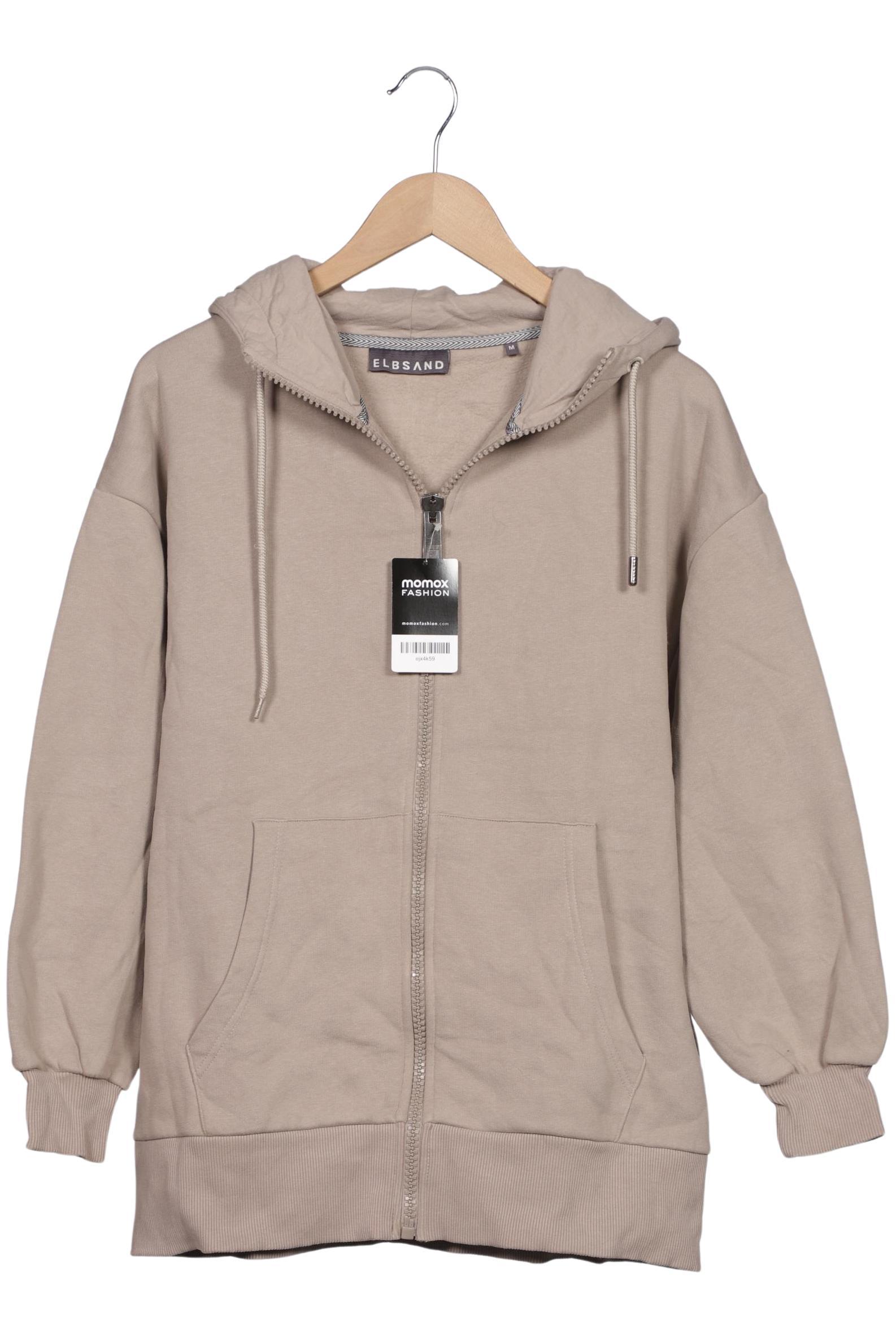 

Elbsand Damen Kapuzenpullover, beige, Gr. 38