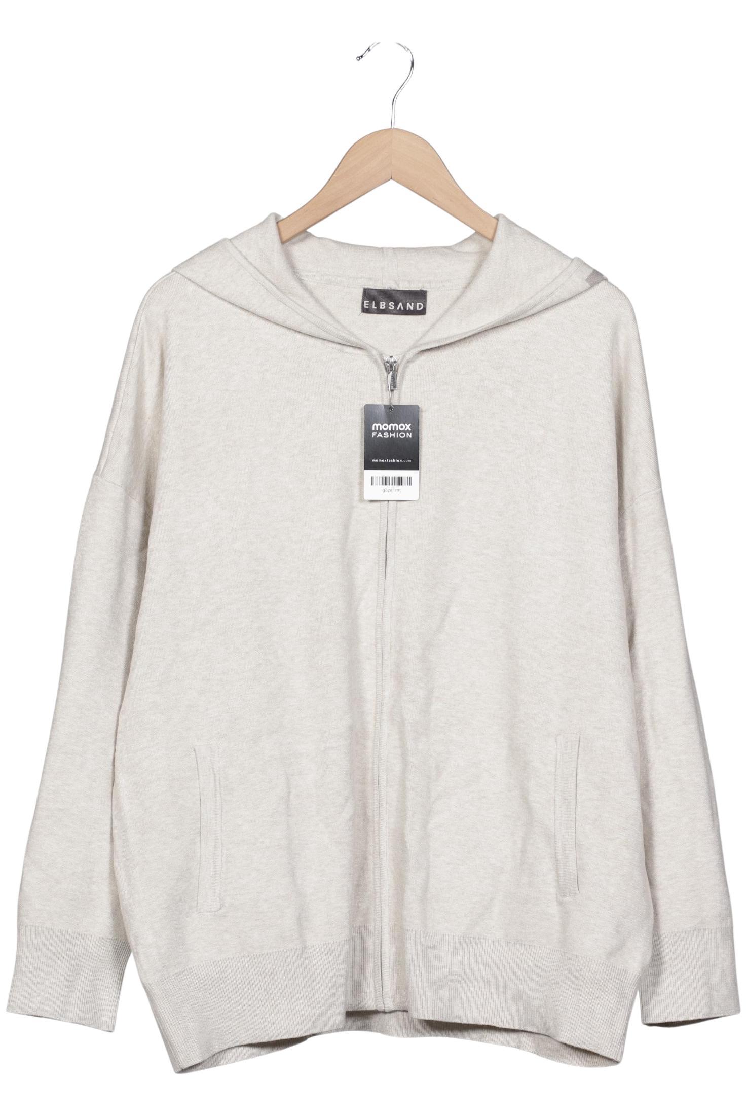 

Elbsand Damen Kapuzenpullover, cremeweiß, Gr. 48