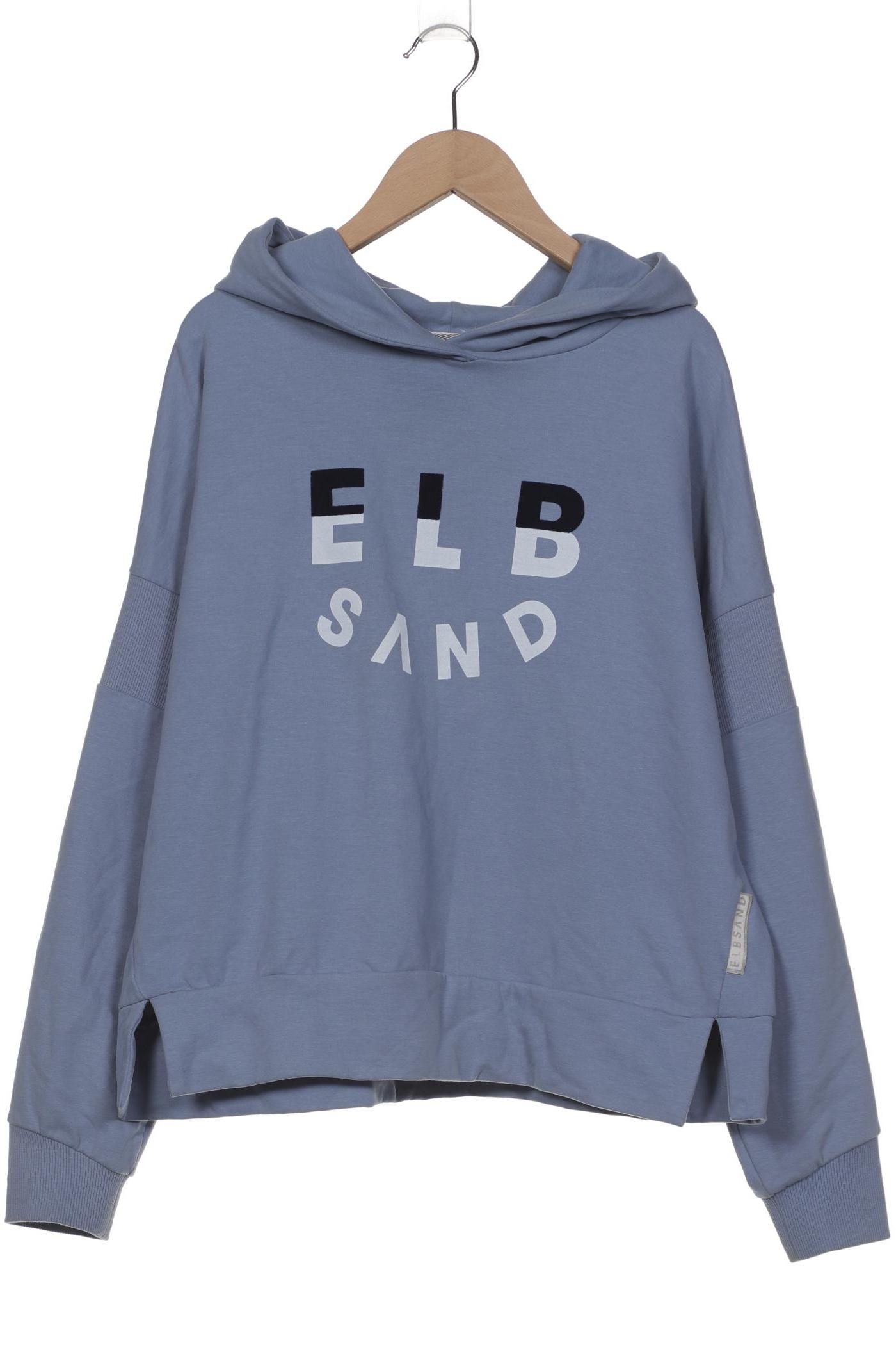 

Elbsand Damen Kapuzenpullover, blau, Gr. 38