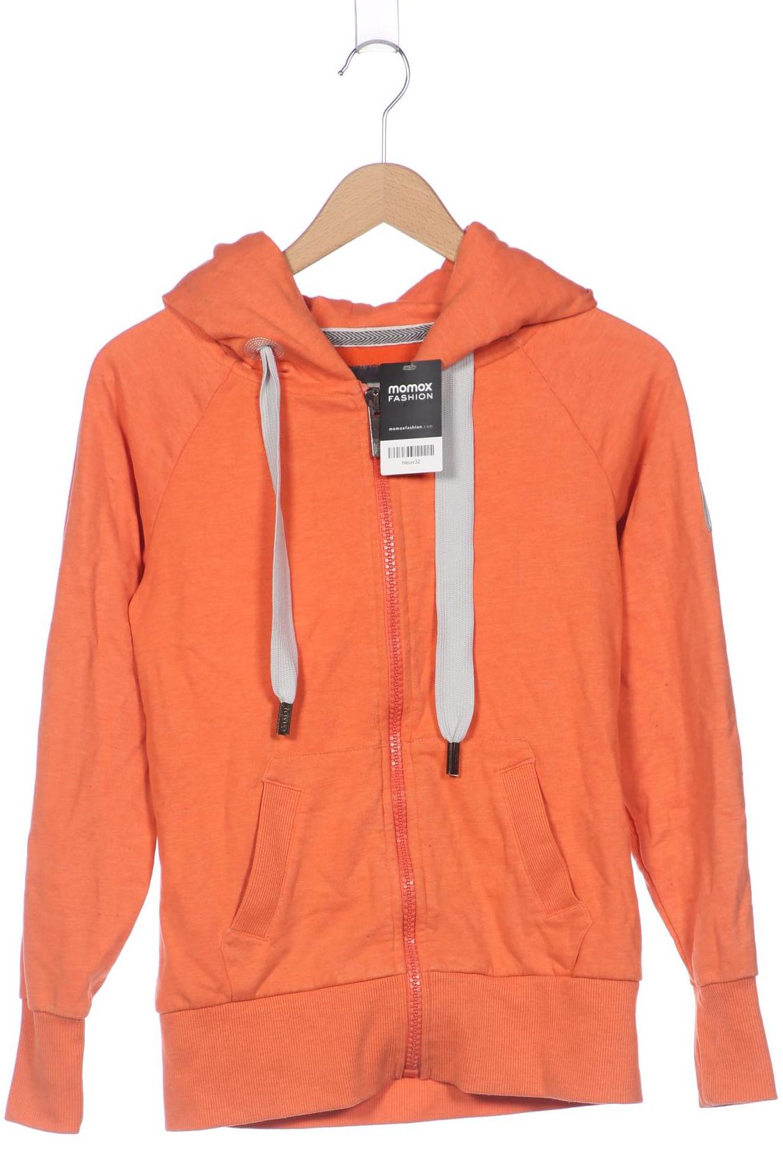 

Elbsand Damen Kapuzenpullover, orange, Gr. 36
