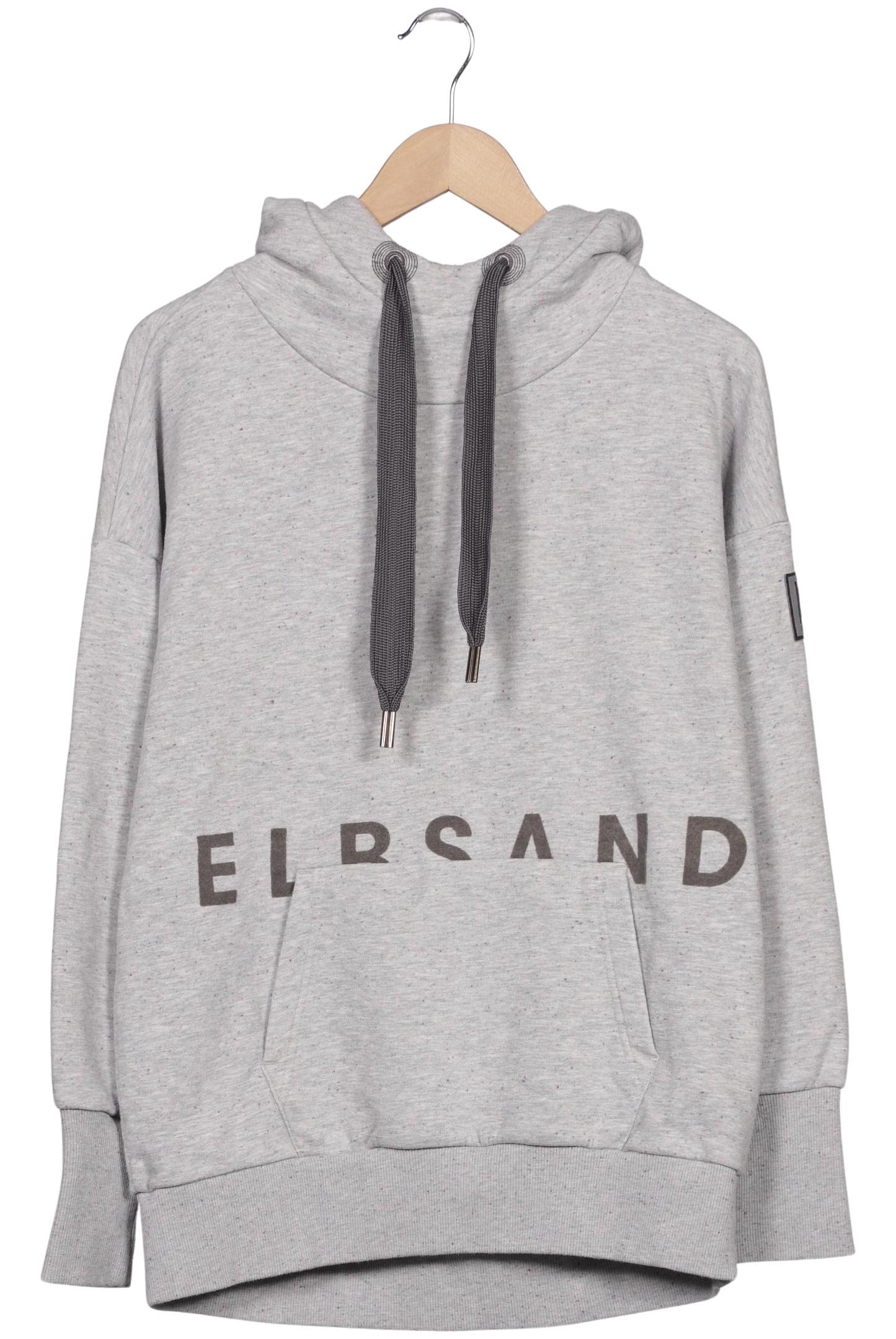 

Elbsand Damen Kapuzenpullover, grau, Gr. 42