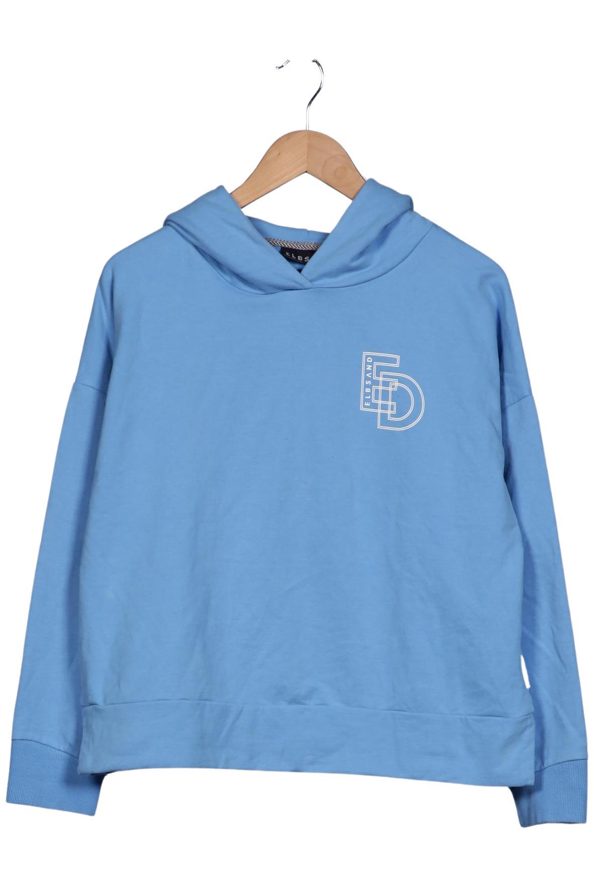 

Elbsand Damen Kapuzenpullover, blau, Gr. 42