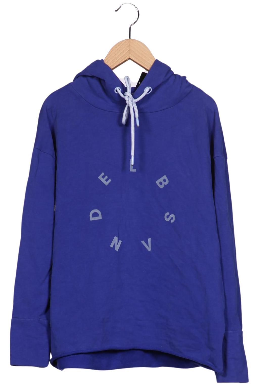 

Elbsand Damen Kapuzenpullover, blau, Gr. 36