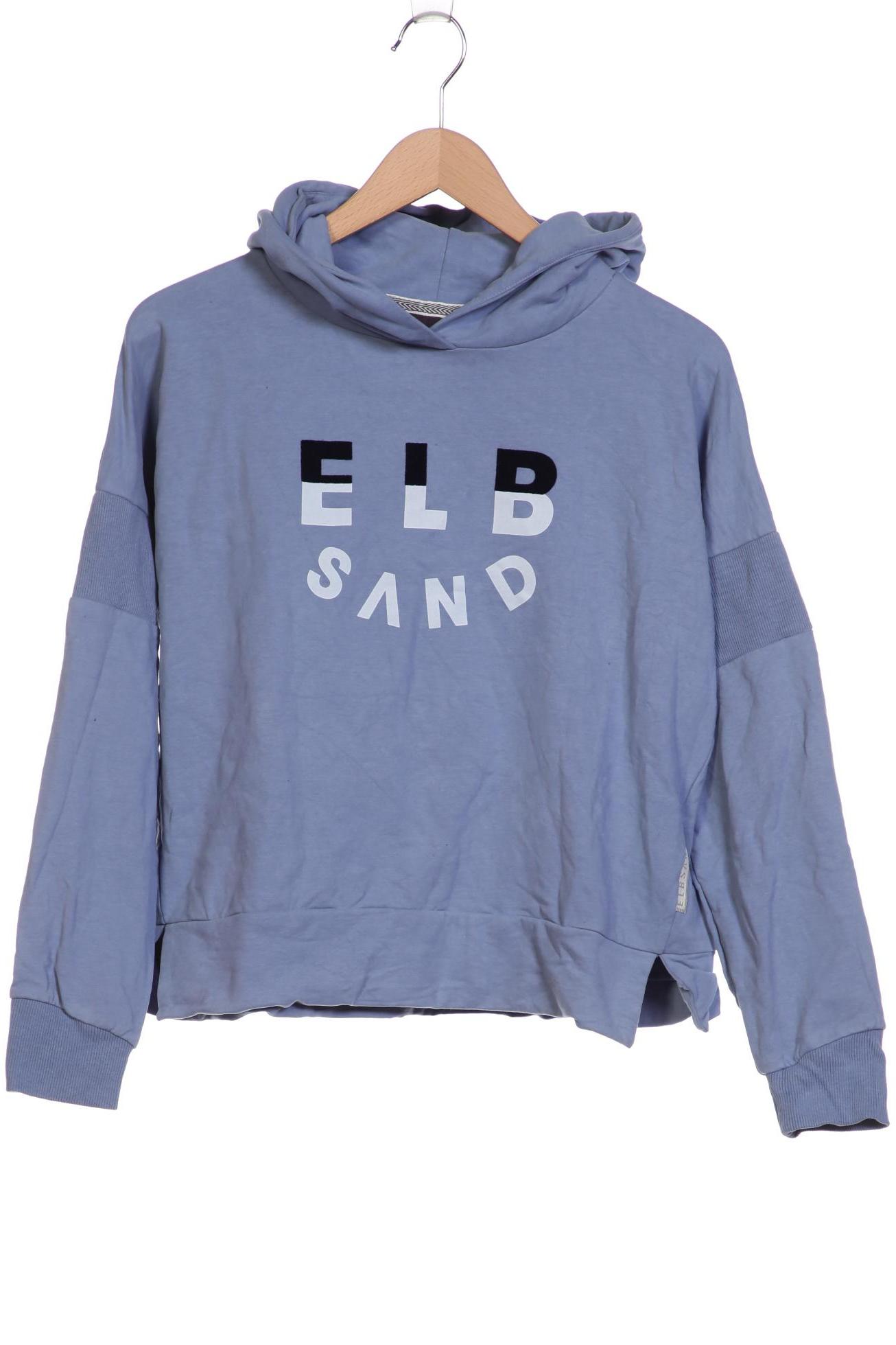 

Elbsand Damen Kapuzenpullover, blau, Gr. 42