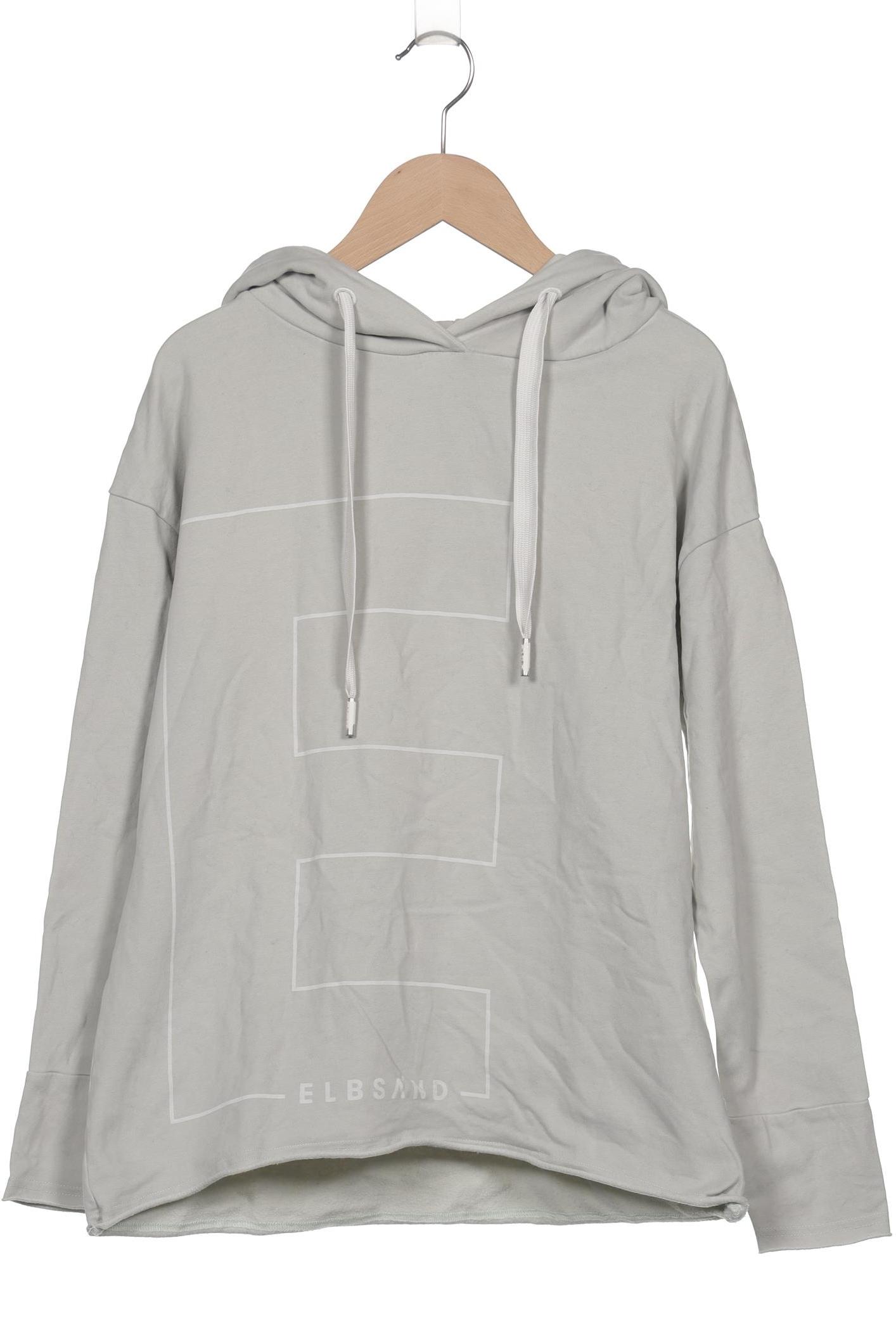 

Elbsand Damen Kapuzenpullover, grau, Gr. 34