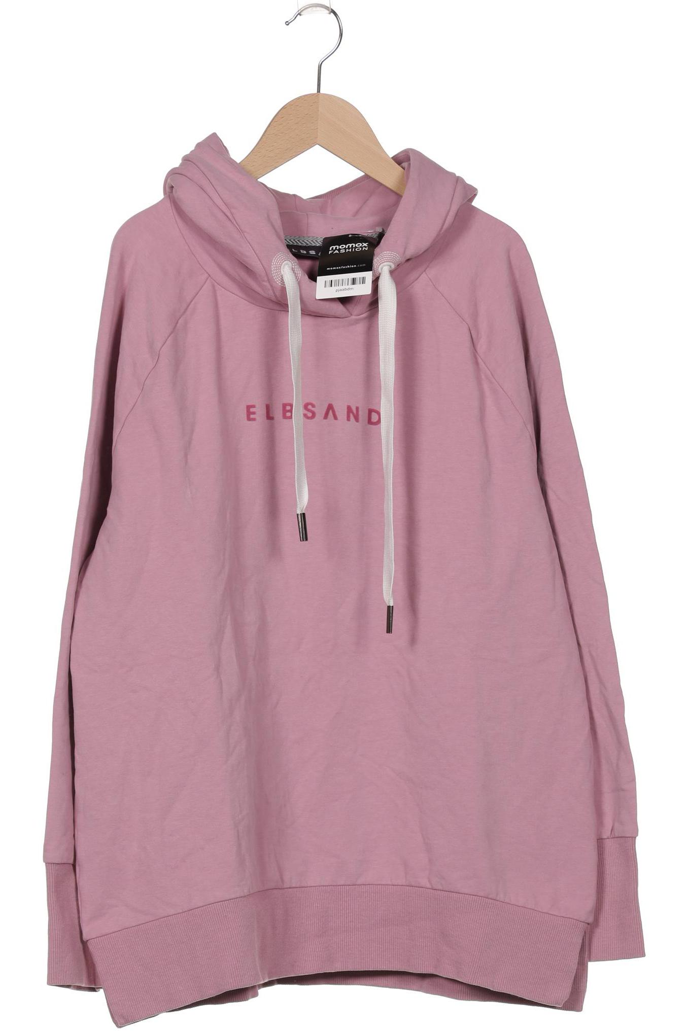 

Elbsand Damen Kapuzenpullover, pink, Gr. 44