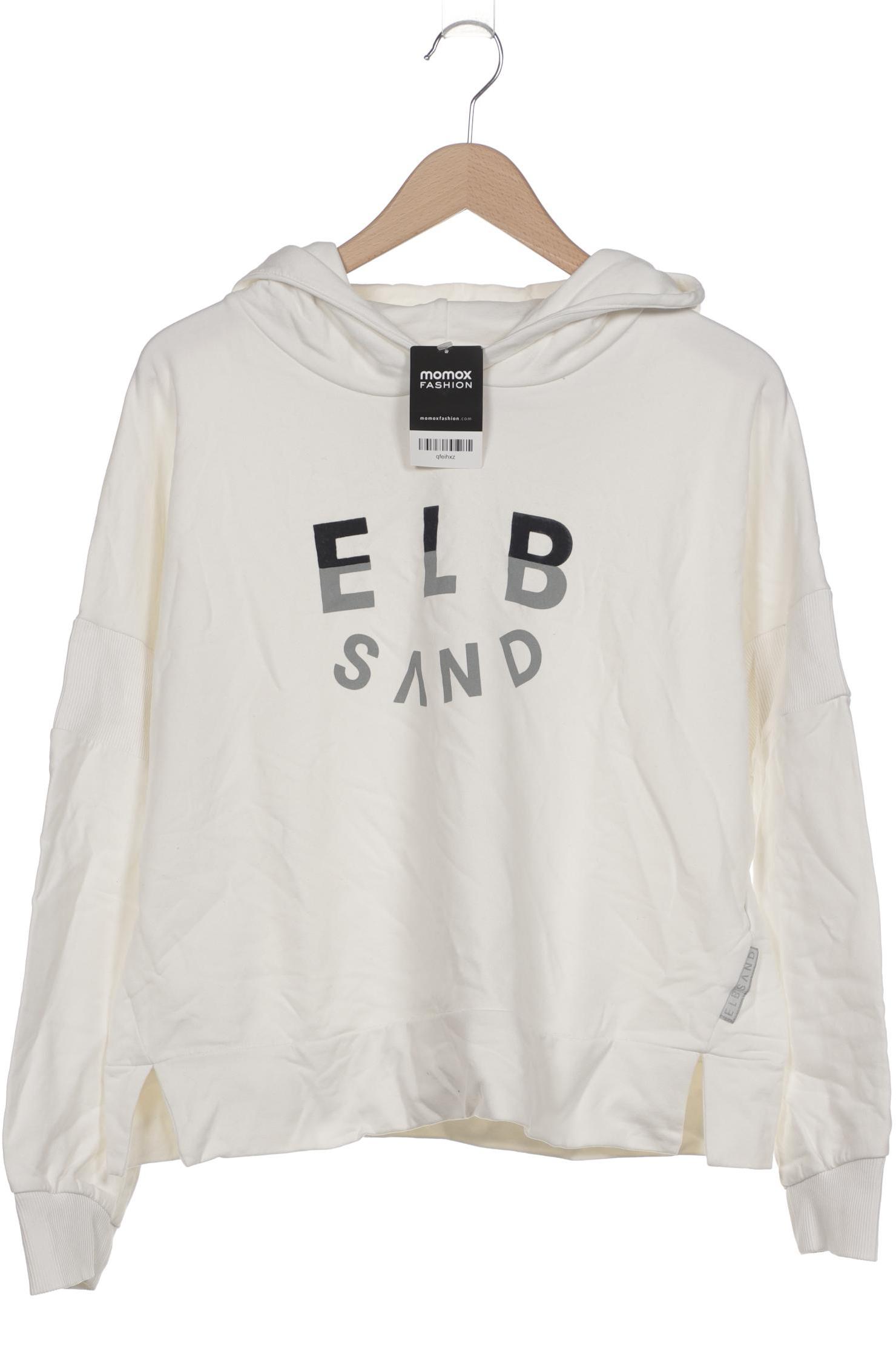 

Elbsand Damen Kapuzenpullover, weiß, Gr. 44