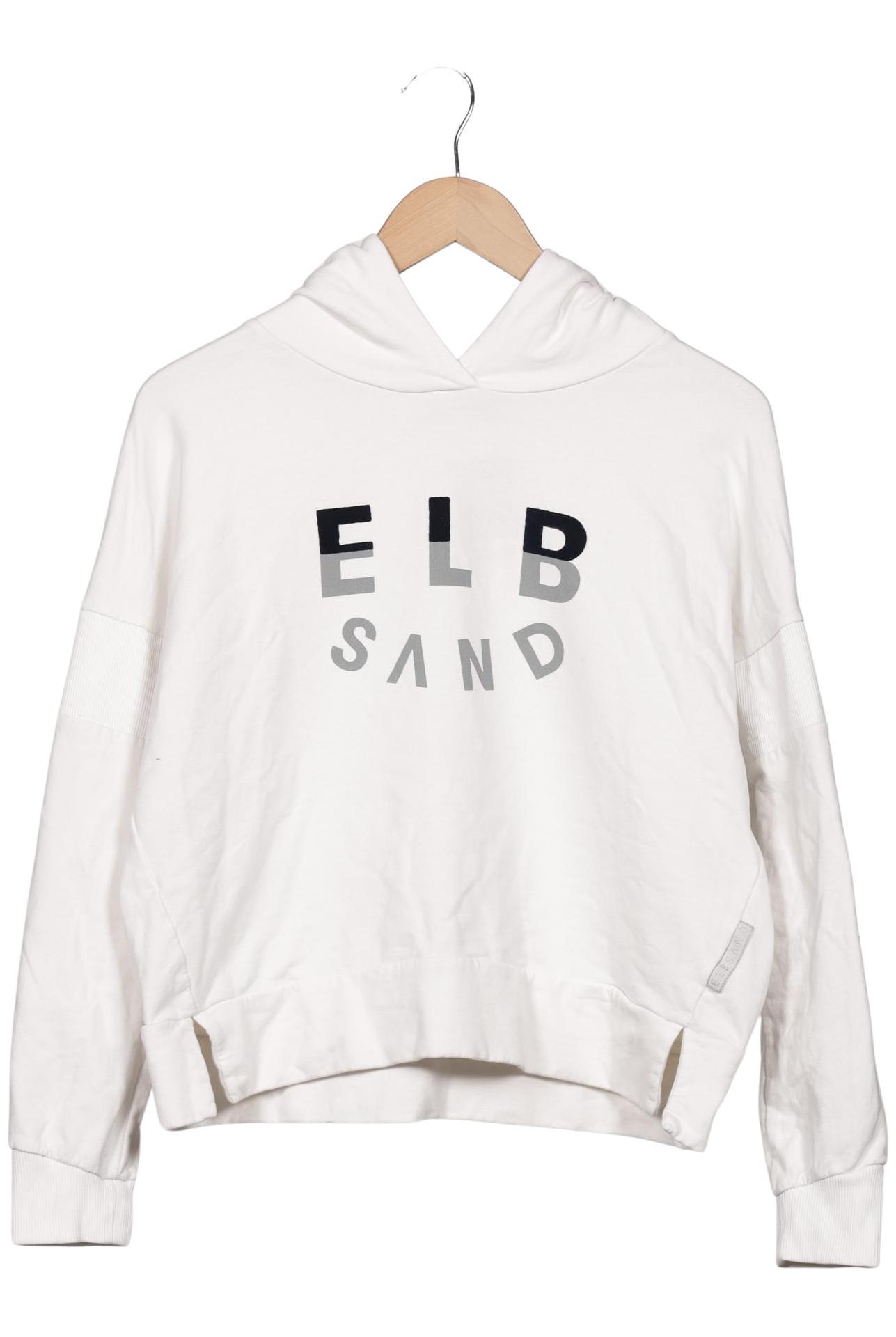 

Elbsand Damen Kapuzenpullover, weiß, Gr. 36