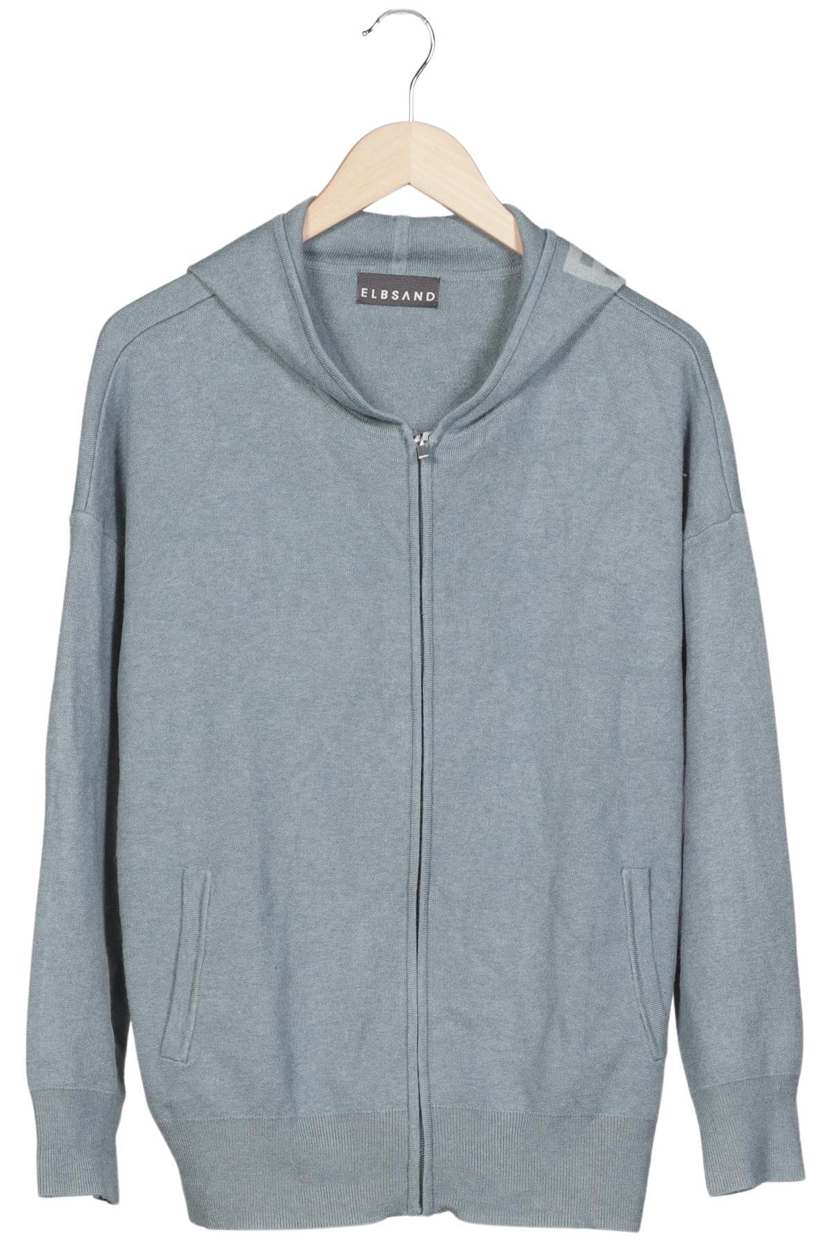 

Elbsand Damen Kapuzenpullover, hellblau, Gr. 44
